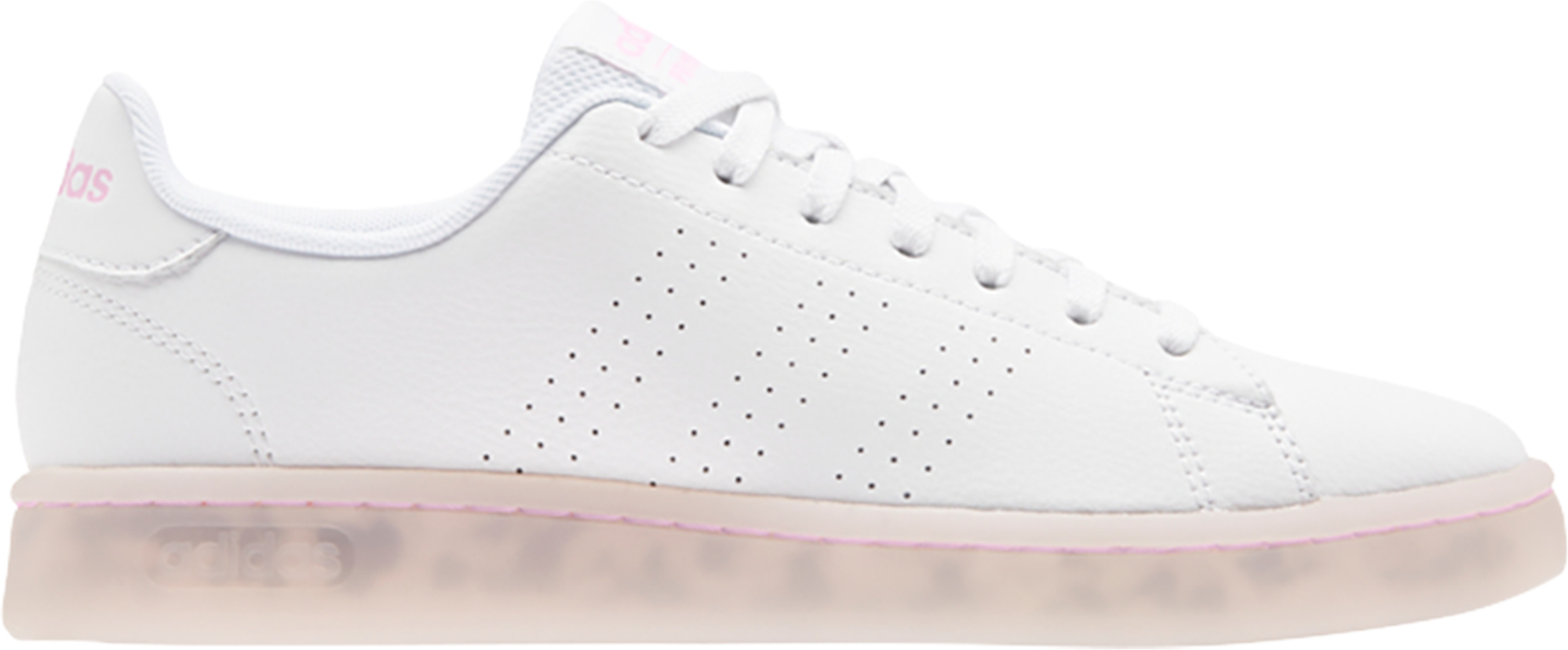 ADIDAS ADVANTAGE ECO FTWWHT/FTWWHT/CLPINK