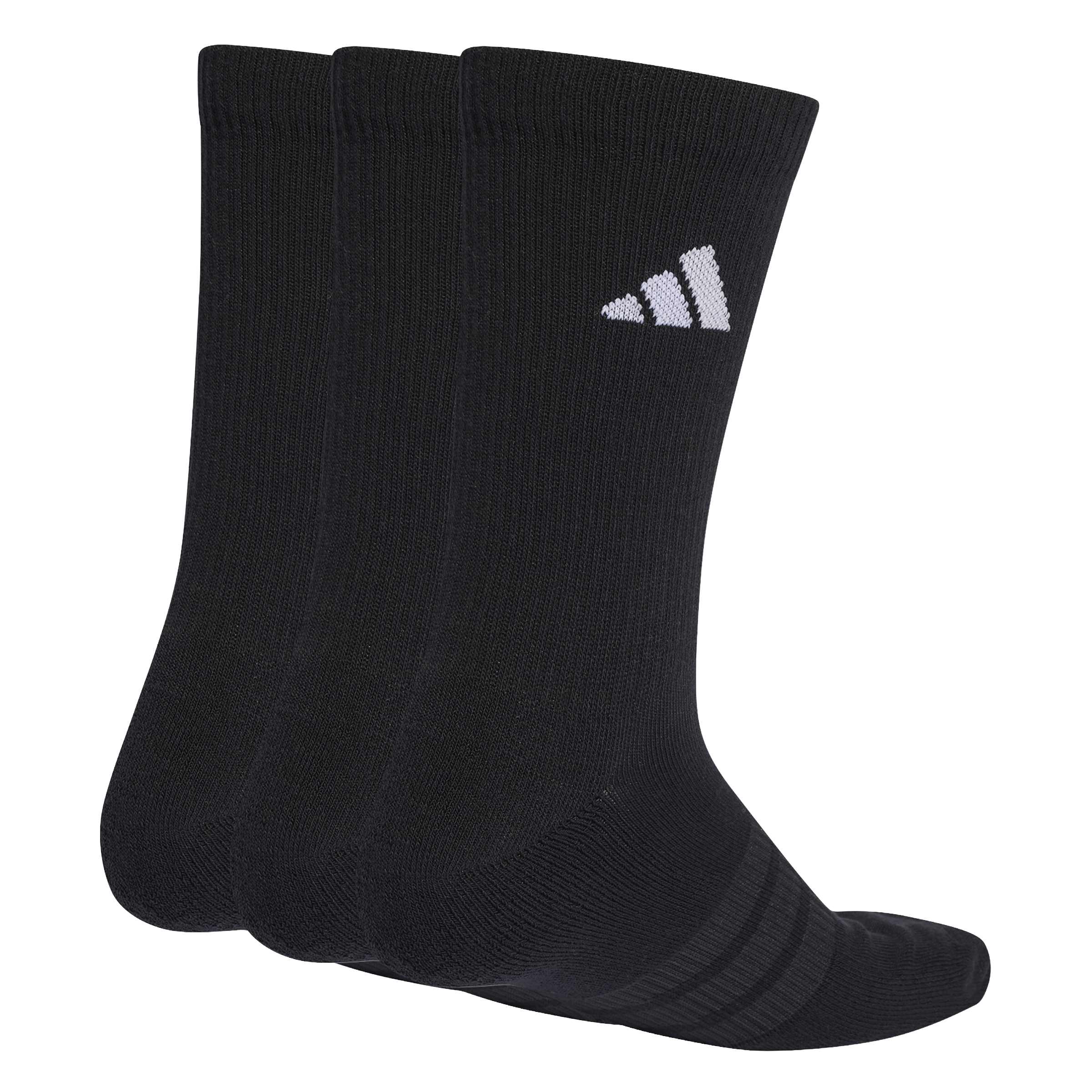 ADIDAS C ESS CRW 3P BLACK/BLACK/WHITE – Bild 2