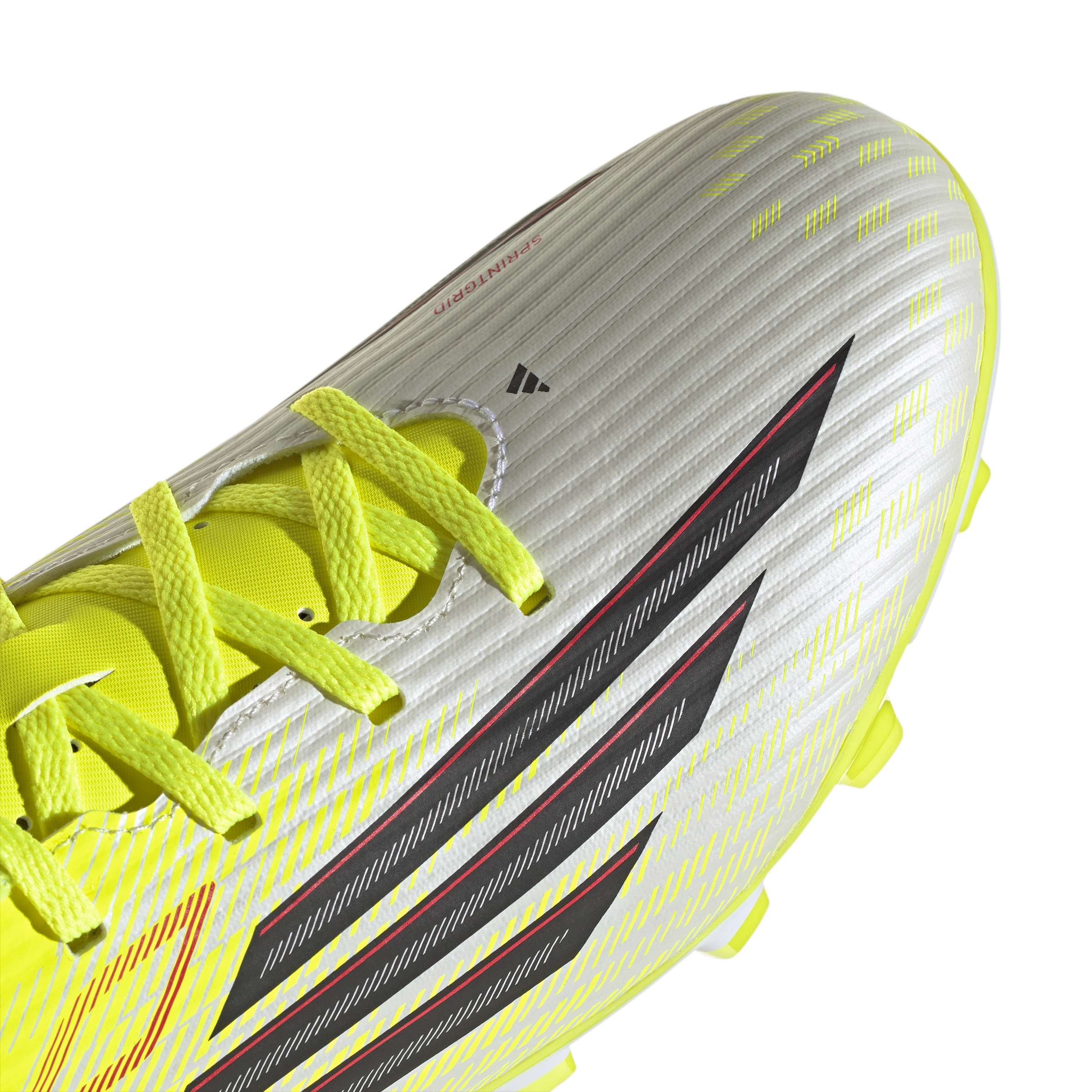 ADIDAS F50 CLUB FG/MG TESOYE/CBLACK/LUCRED – Bild 8