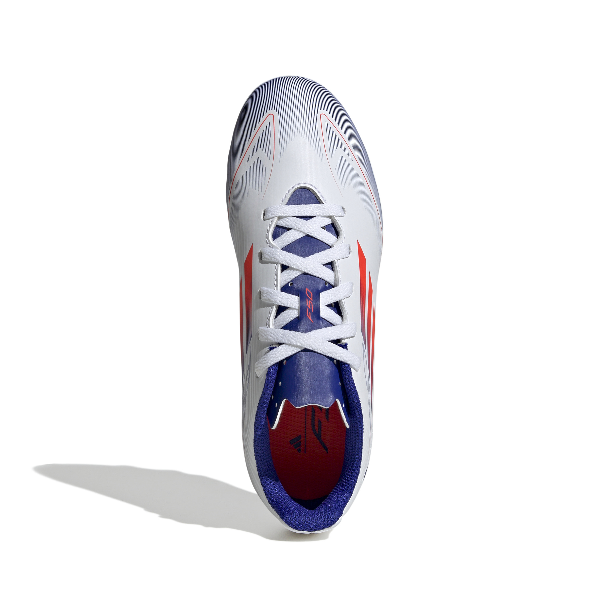 ADIDAS F50 CLUB FxG J FTWWHT/SOLRED/LUCBLU – Bild 2