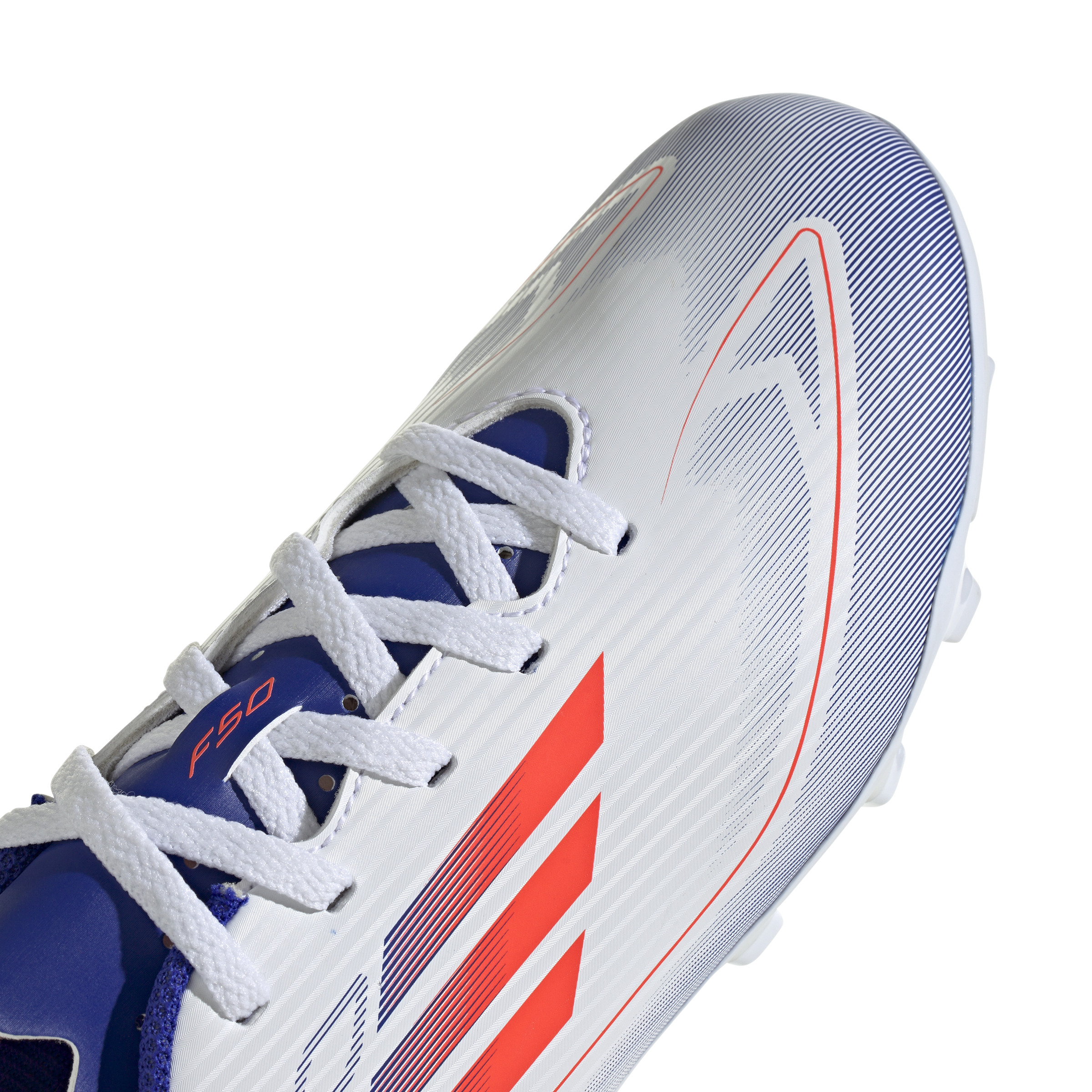 ADIDAS F50 CLUB FxG J FTWWHT/SOLRED/LUCBLU – Bild 8
