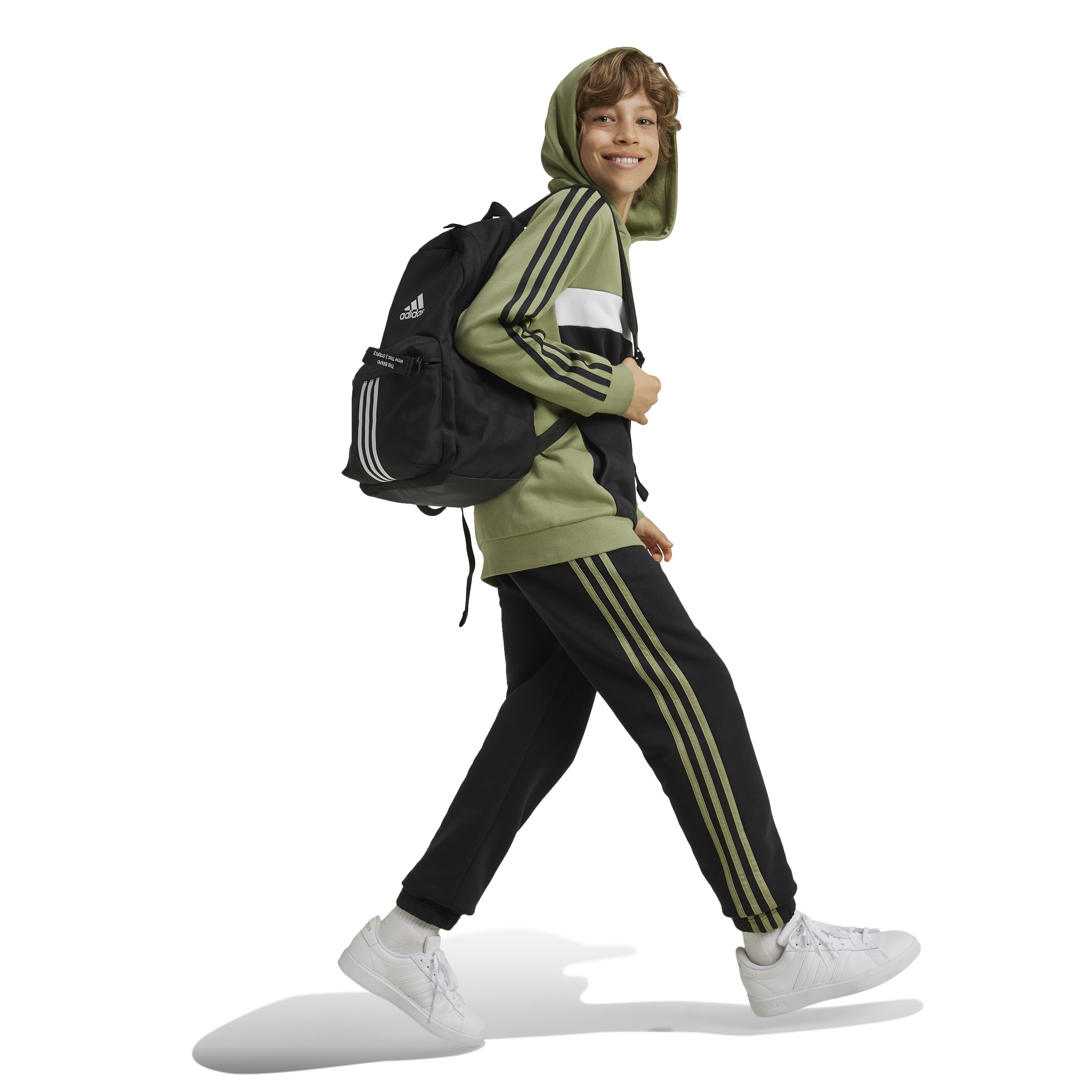 ADIDAS J 3S TIB FL HD TENGRN/BLACK/WHITE – Bild 4