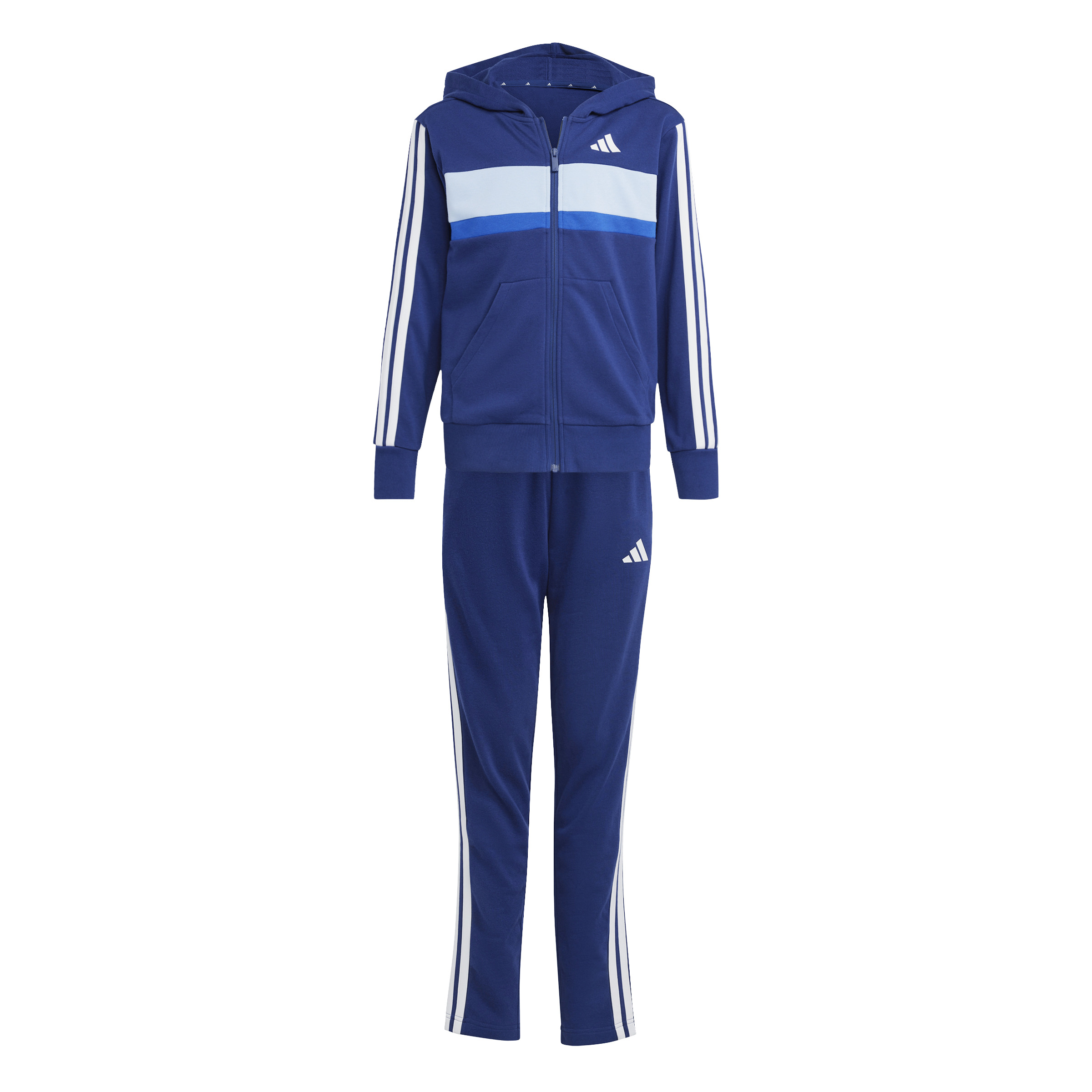 ADIDAS J 3S TIB FT TS DKBLUE/WHITE/GLOBLU – Bild 2