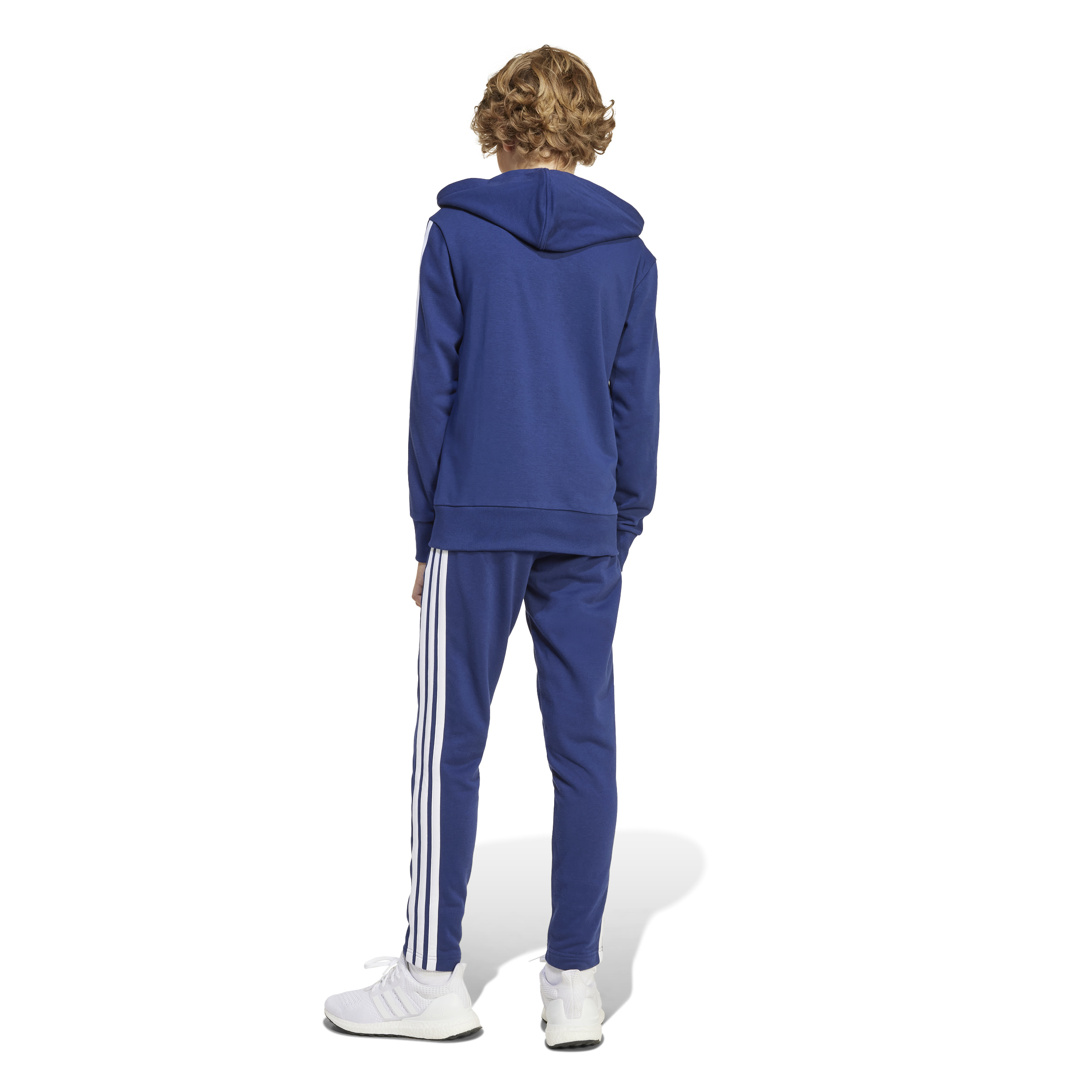 ADIDAS J 3S TIB FT TS DKBLUE/WHITE/GLOBLU – Bild 4