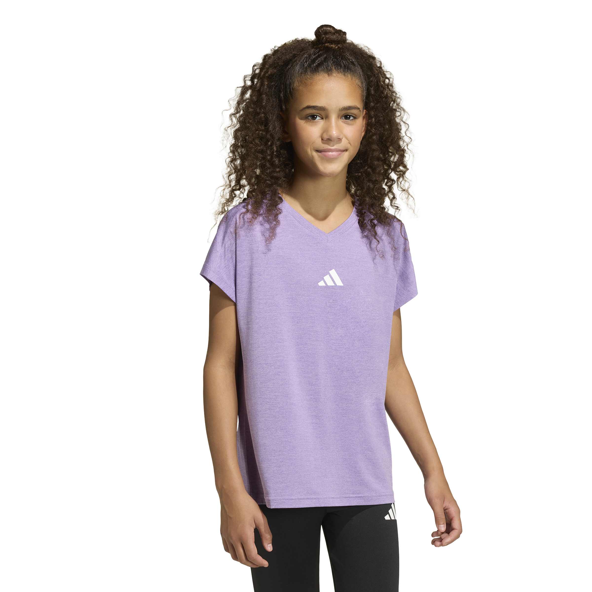 ADIDAS JG GTPZ V TEE ACTPUR/ICELAV/WHITE – Bild 2