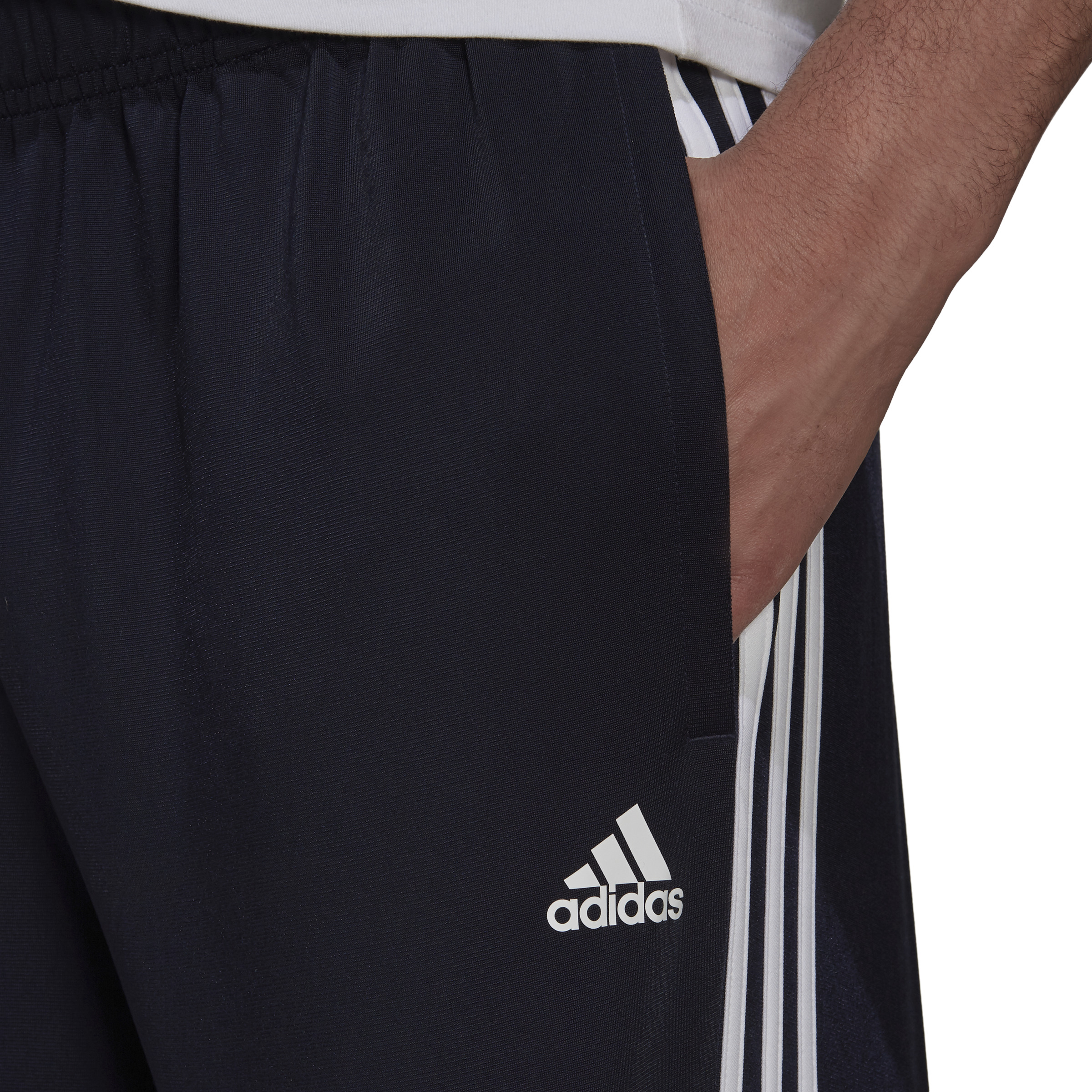 ADIDAS M 3S JOG TP TRI LEGINK/WHITE – Bild 2