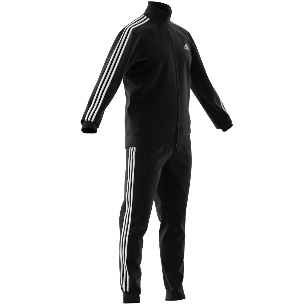 ADIDAS M 3S TR TT TS BLACK/WHITE – Bild 4