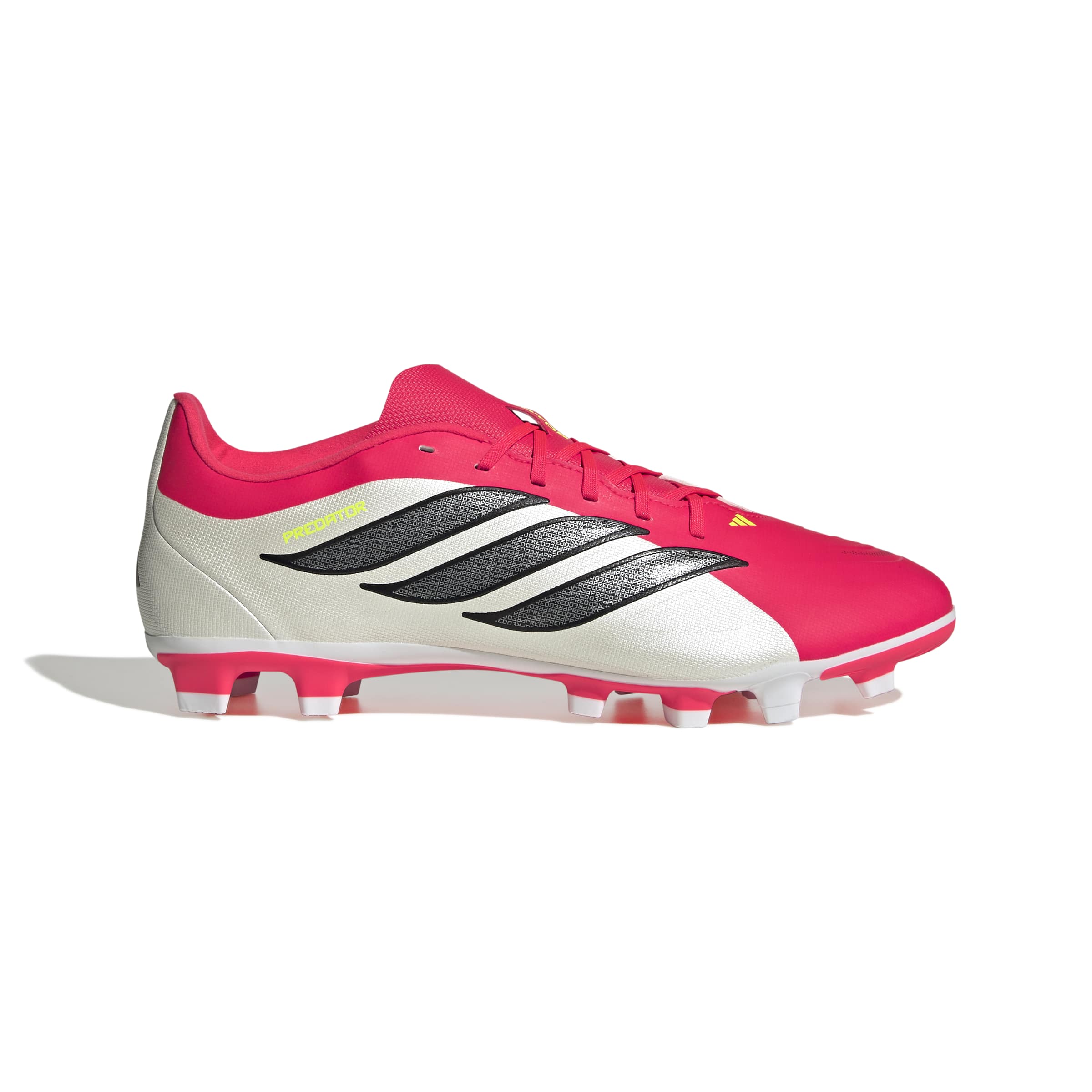 ADIDAS PREDATOR CLUB FG/MG LUCRED/CBLACK/FTWWHT