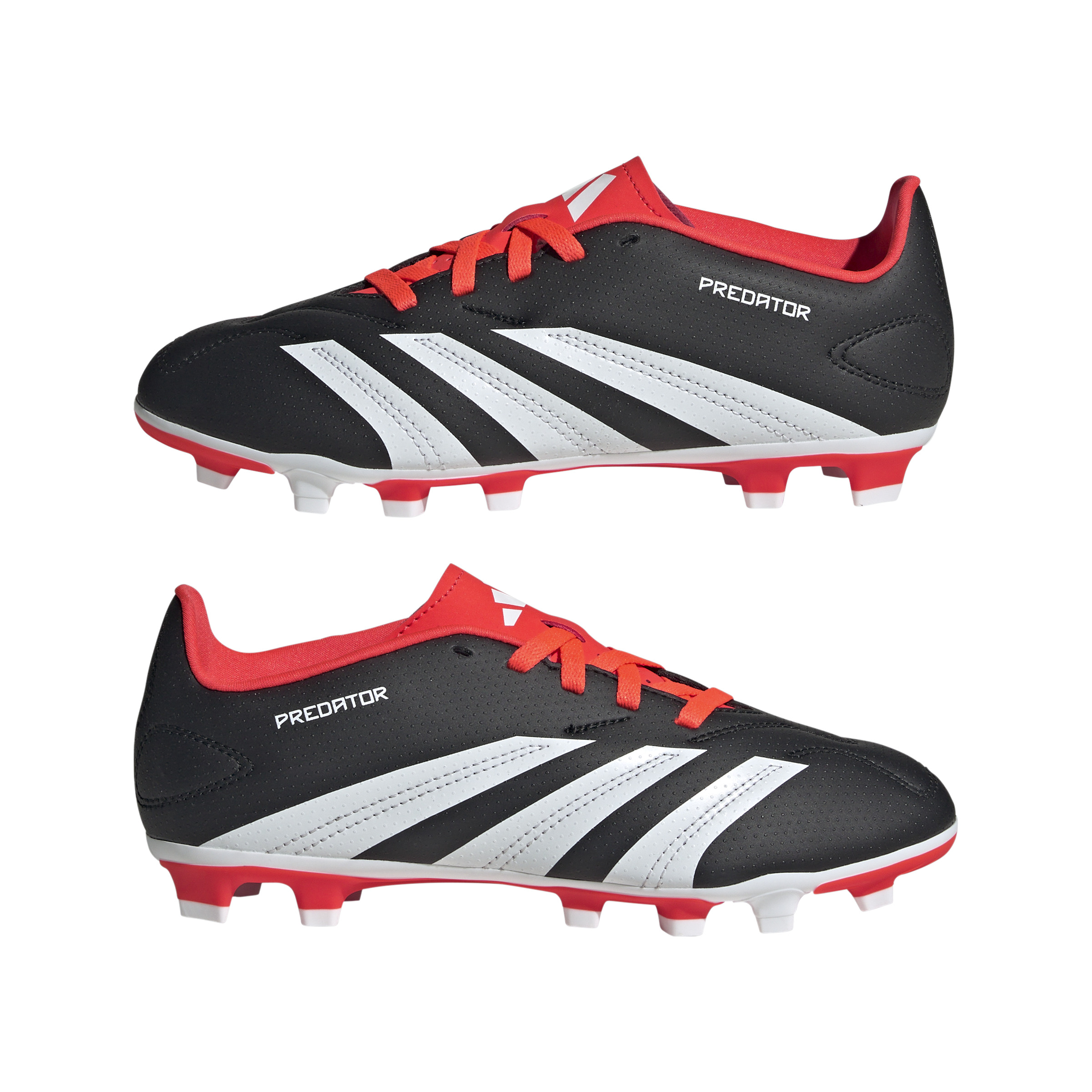 ADIDAS PREDATOR CLUB L FxG J CBLACK/FTWWHT/SOLRED – Bild 9