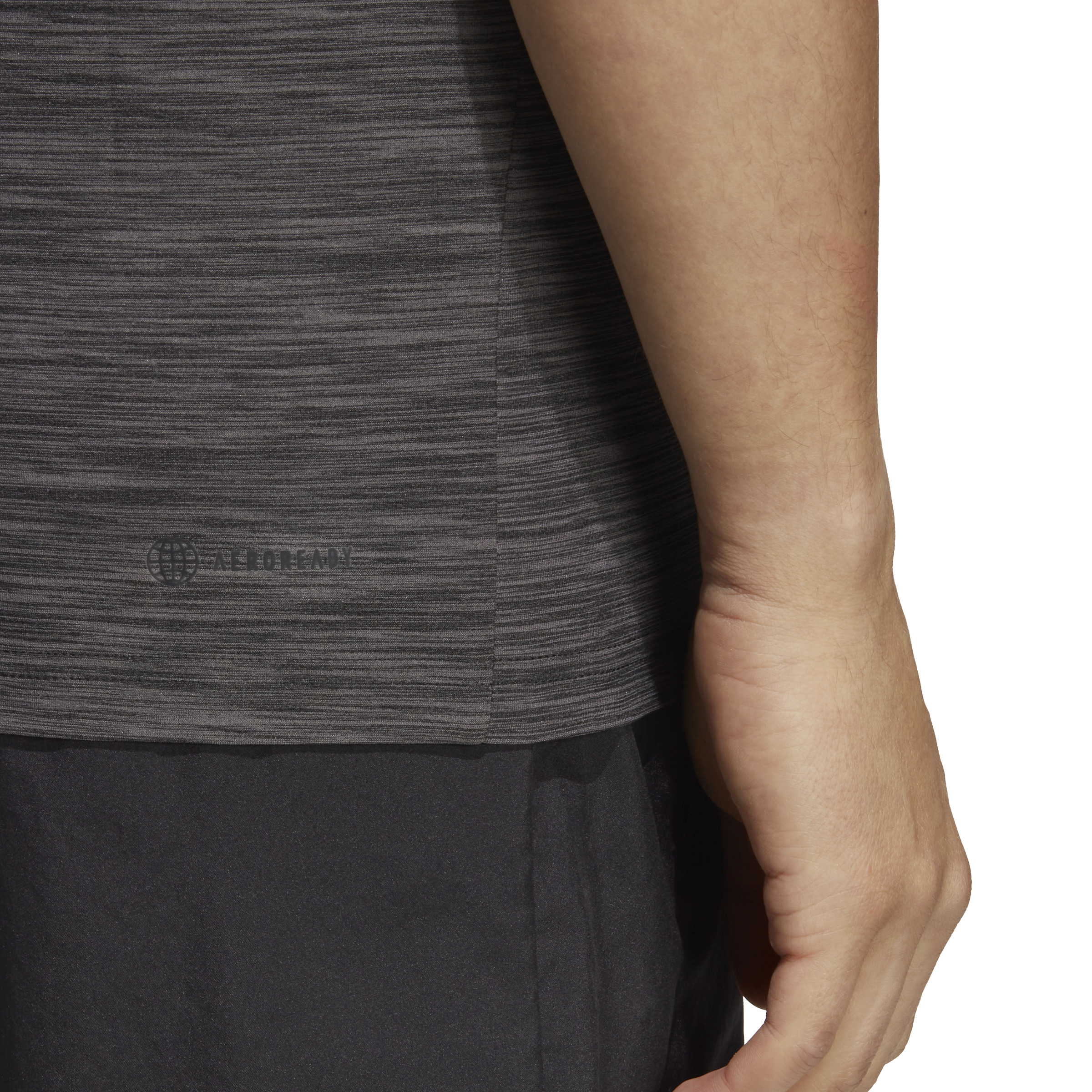 ADIDAS TR-ES STRETCH T BLACK/GREFIV/BLACK – Bild 7
