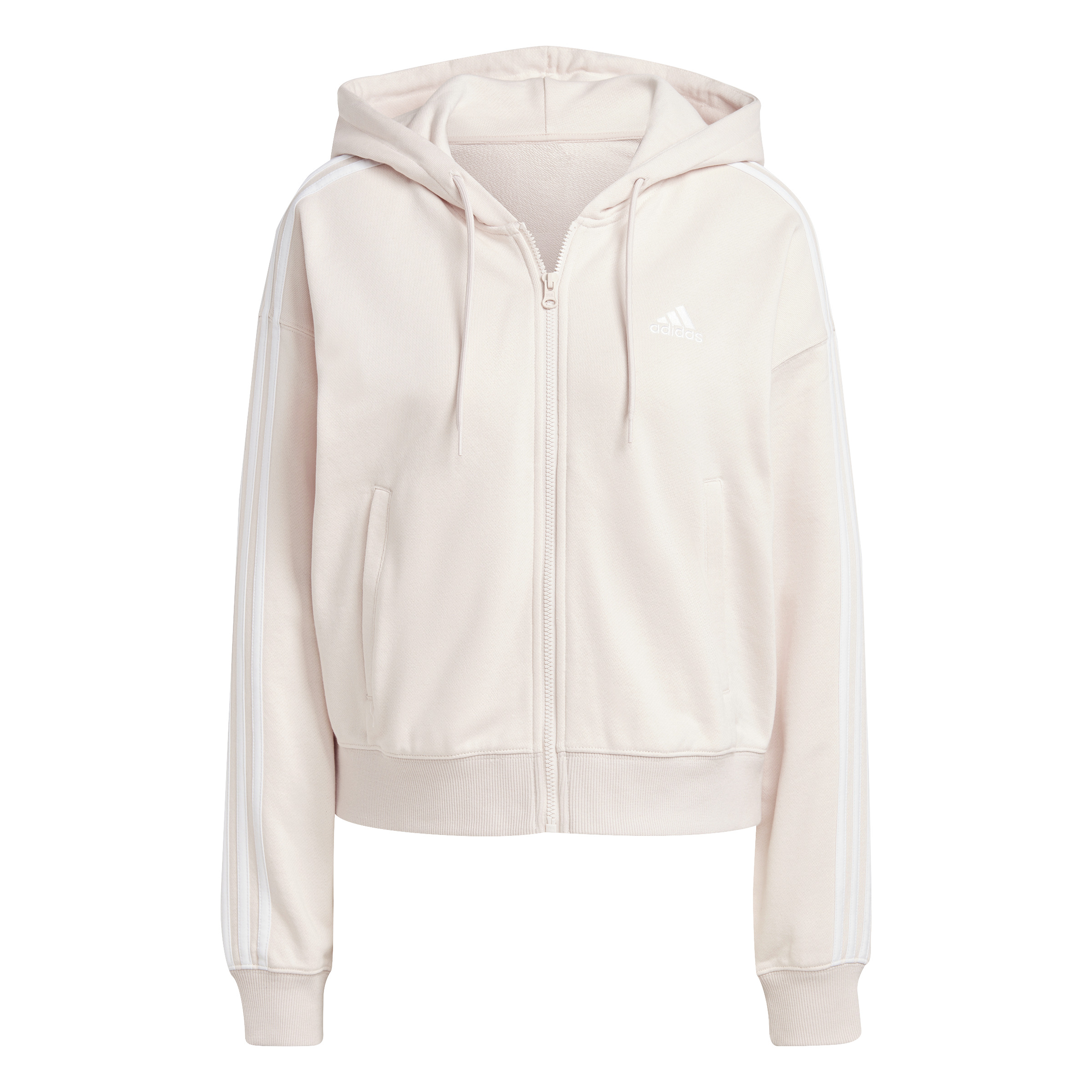 ADIDAS W 3S FT FZ S HD WONQUA/WHITE – Bild 2