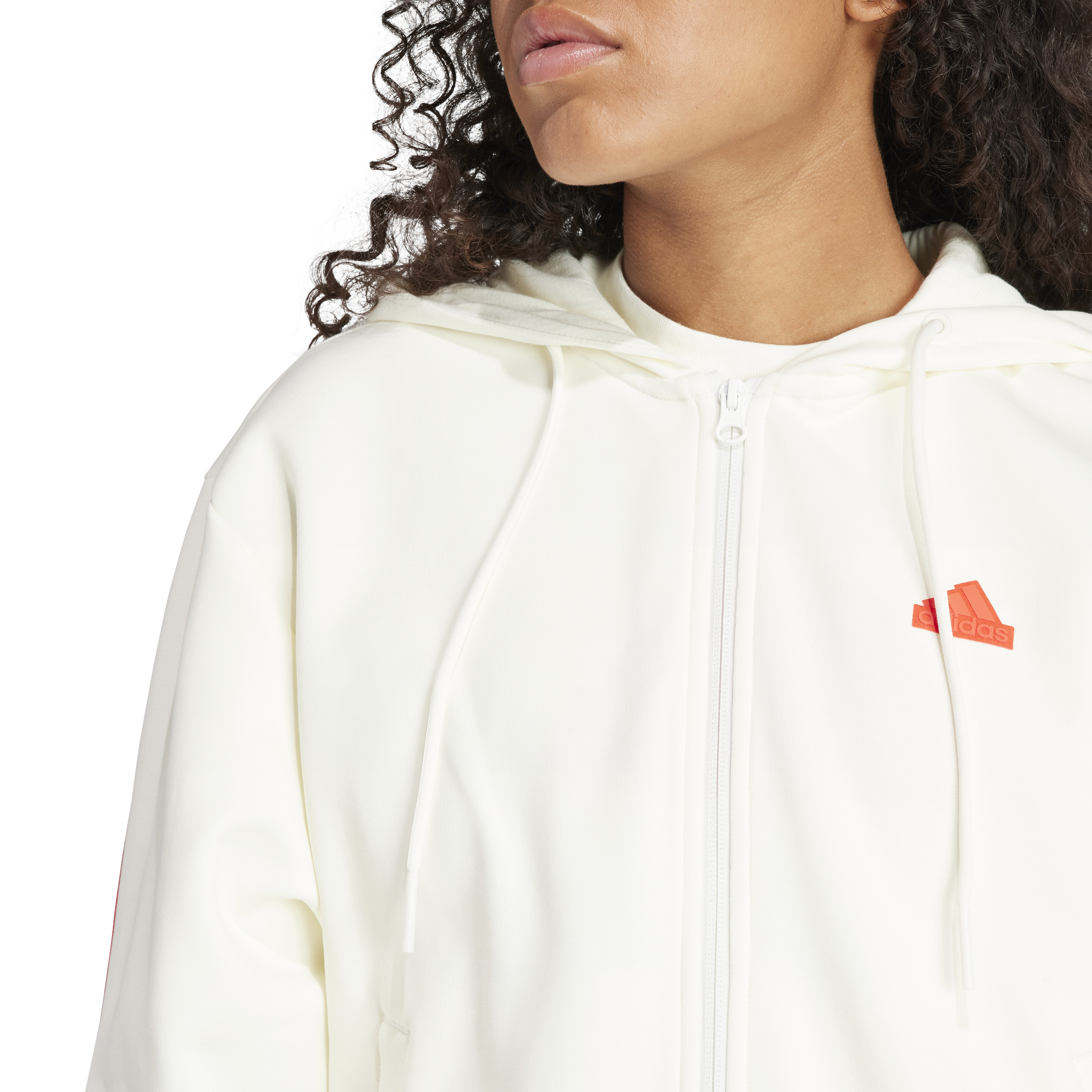 ADIDAS W FI 3S FZ HD OWHITE/BRIRED – Bild 7