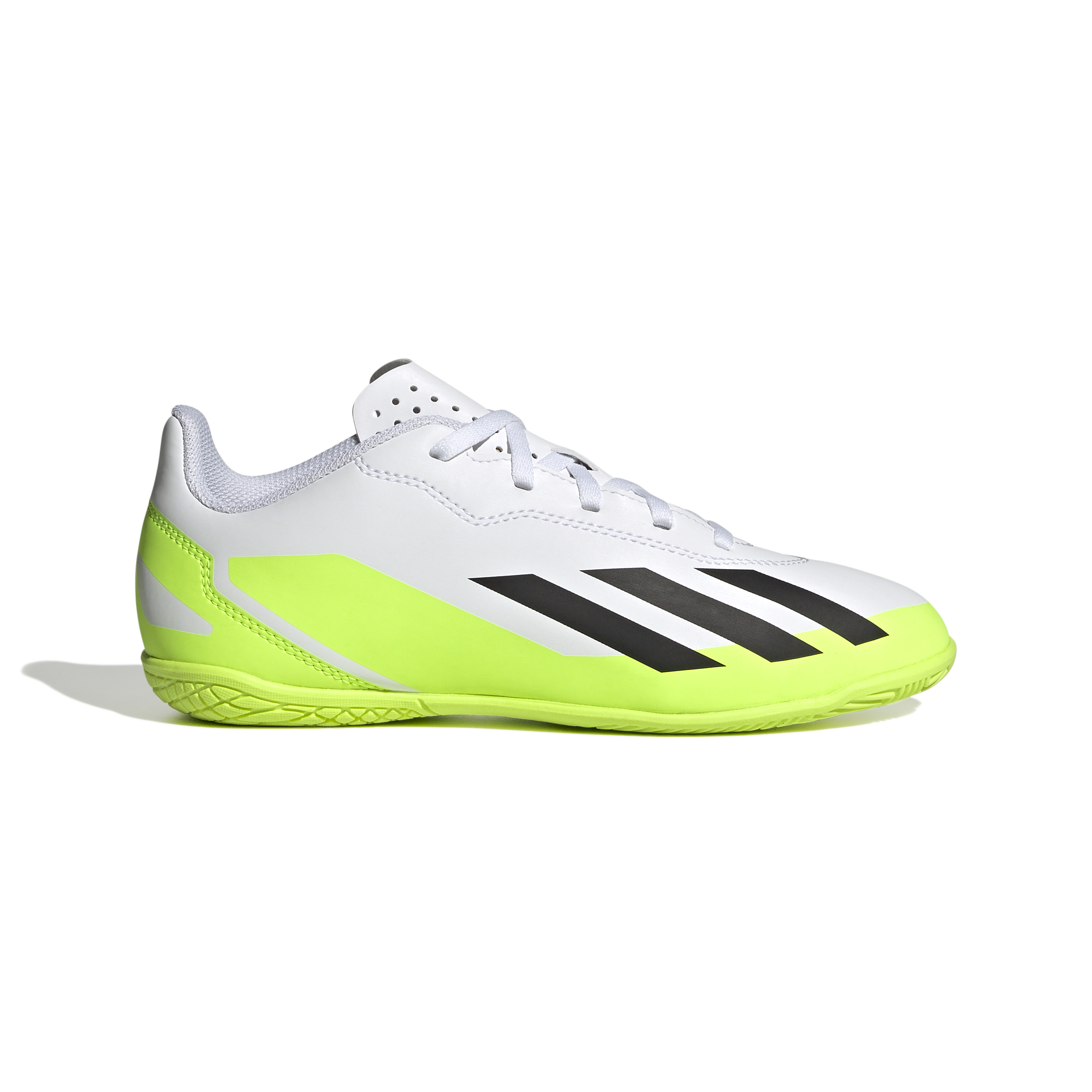 ADIDAS X CRAZYFAST.4 IN J FTWWHT/CBLACK/LUCLEM
