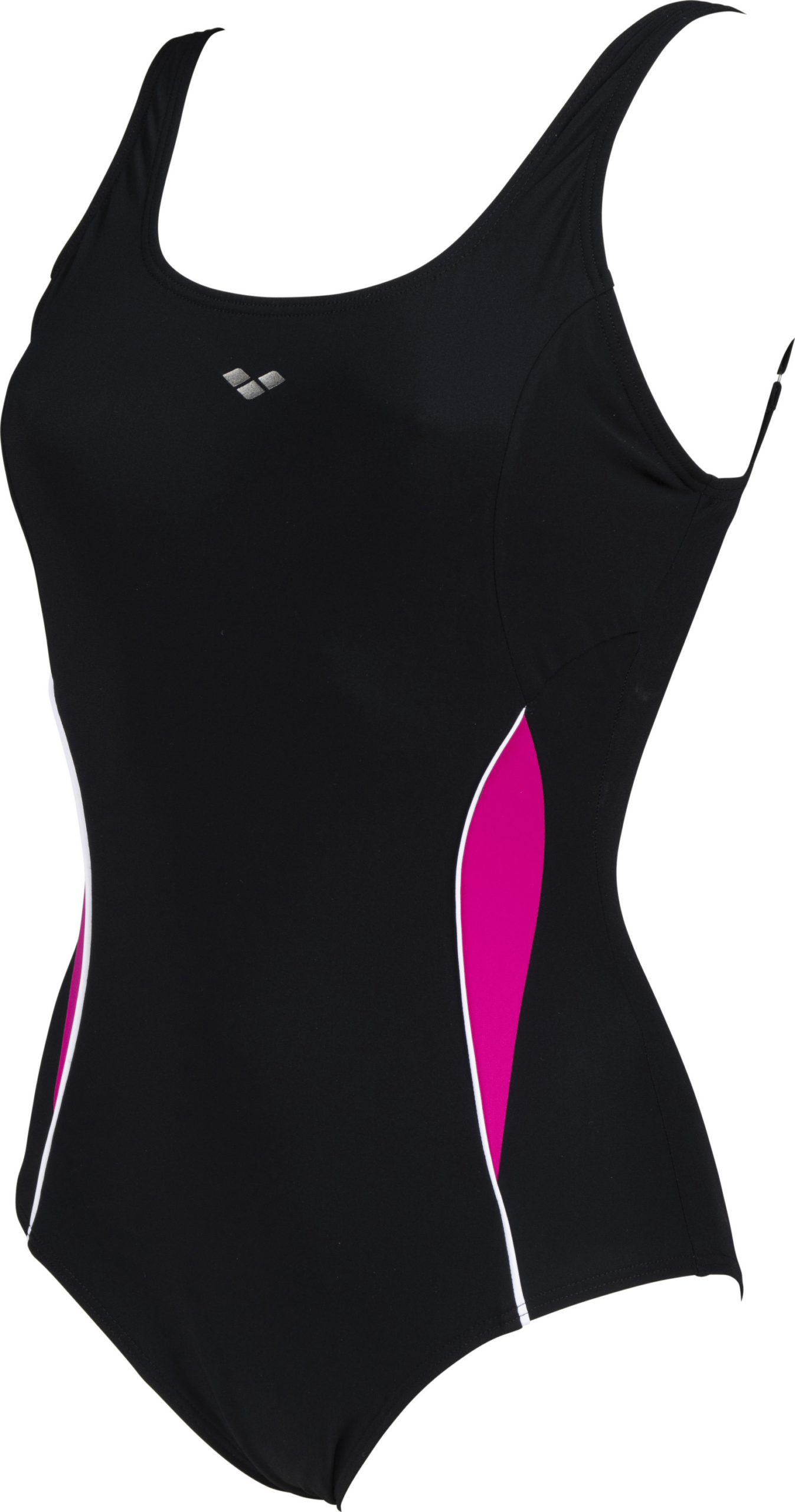 ARENA W ALISSA U BACK ONE PIECE LOW BLACK-ROSE VIOLET-WH – Bild 3