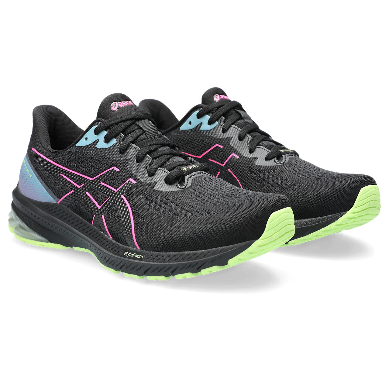 Asics GT-1000 12 GTX BLACK/HOT PINK – Bild 5