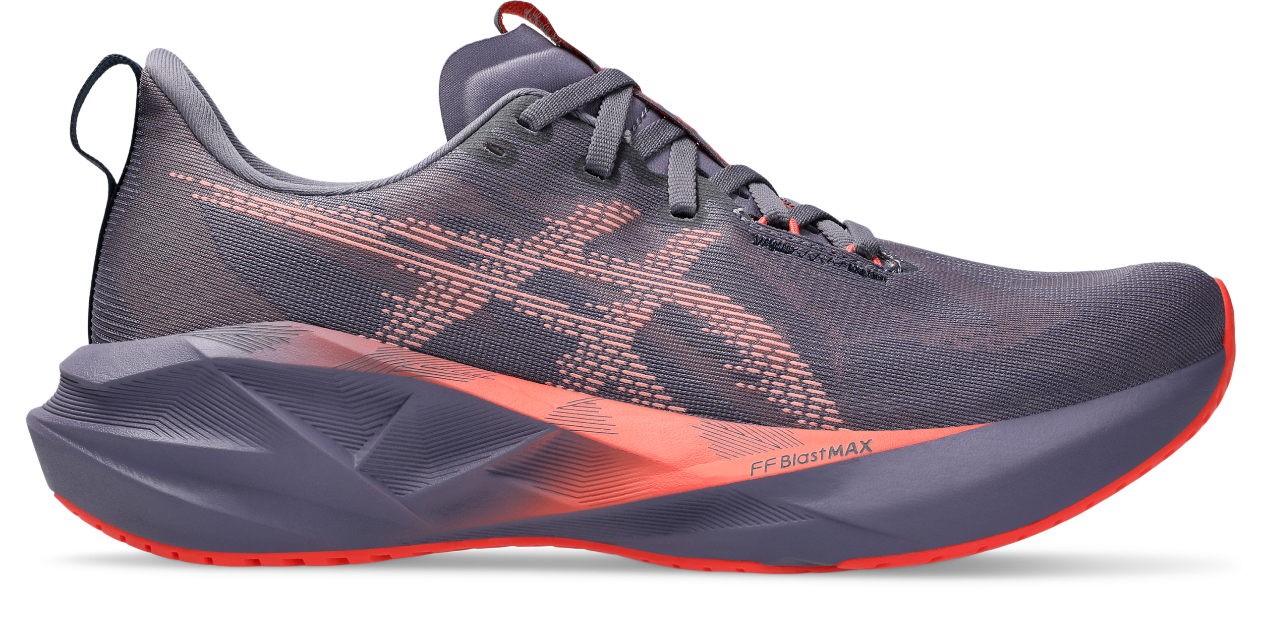 Asics NOVABLAST 5 GREYISH PURPLE/CORAL REEF