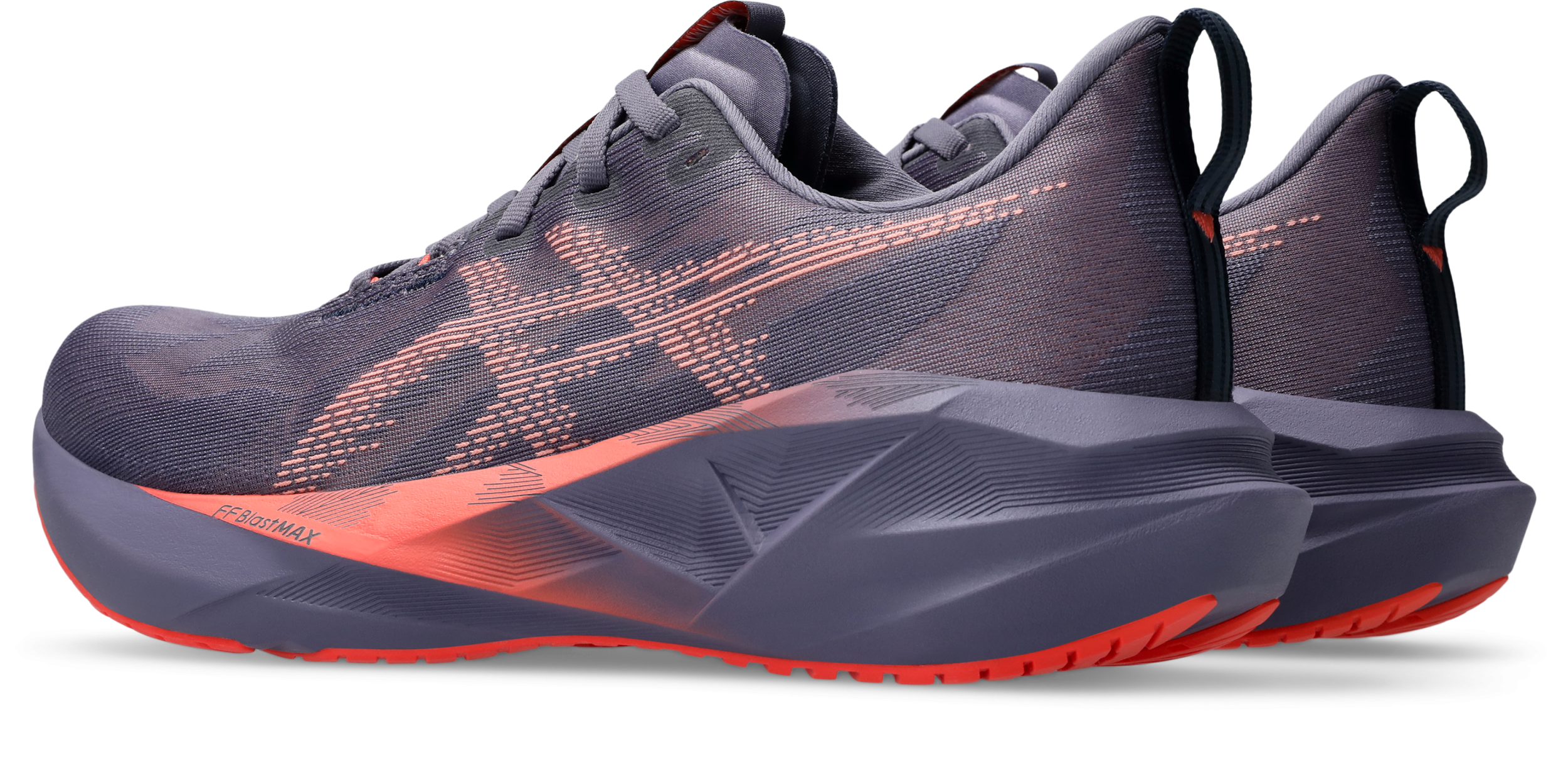 Asics NOVABLAST 5 GREYISH PURPLE/CORAL REEF – Bild 6