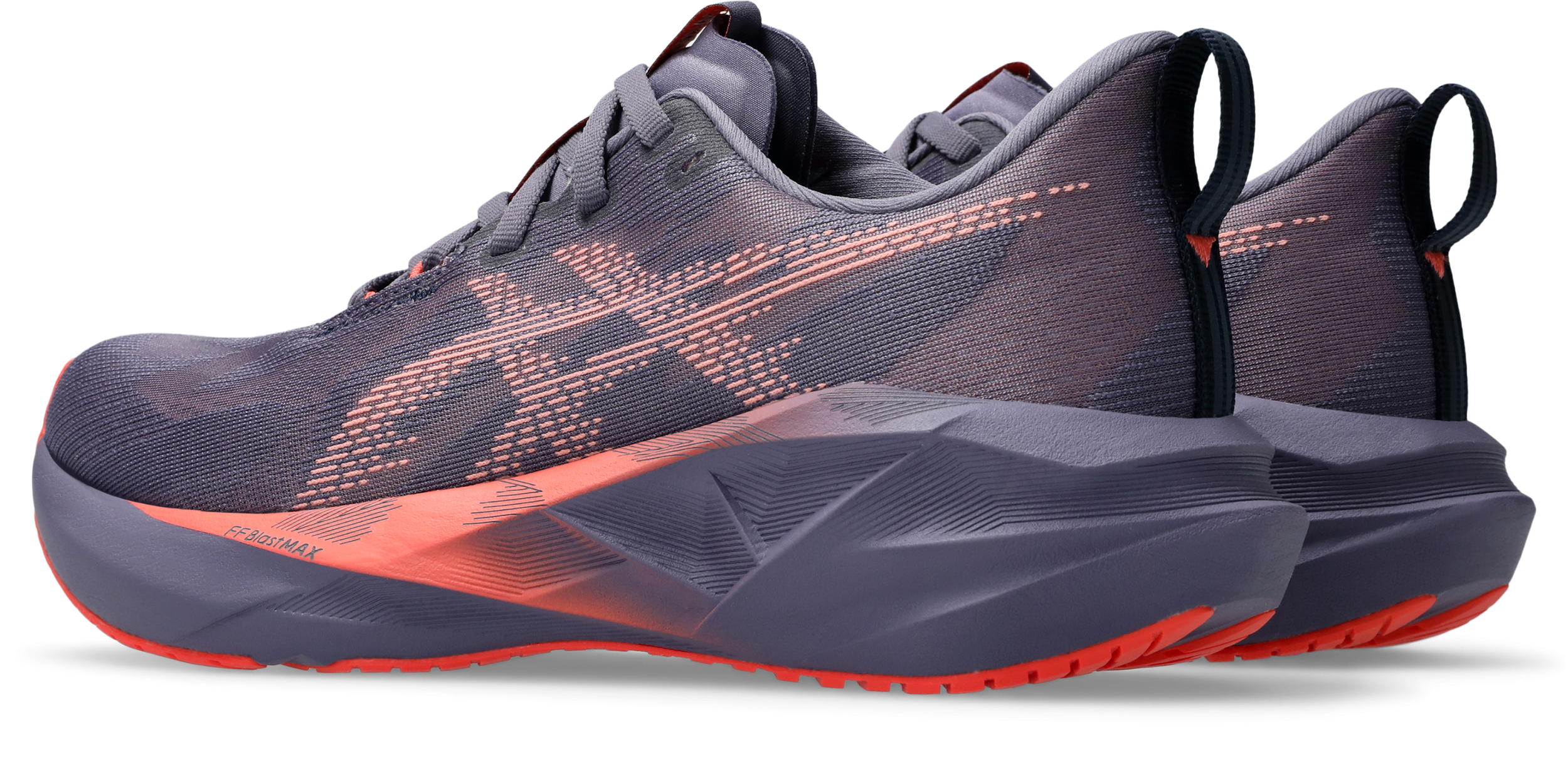 Asics NOVABLAST 5 GREYISH PURPLE/CORAL REEF – Bild 6