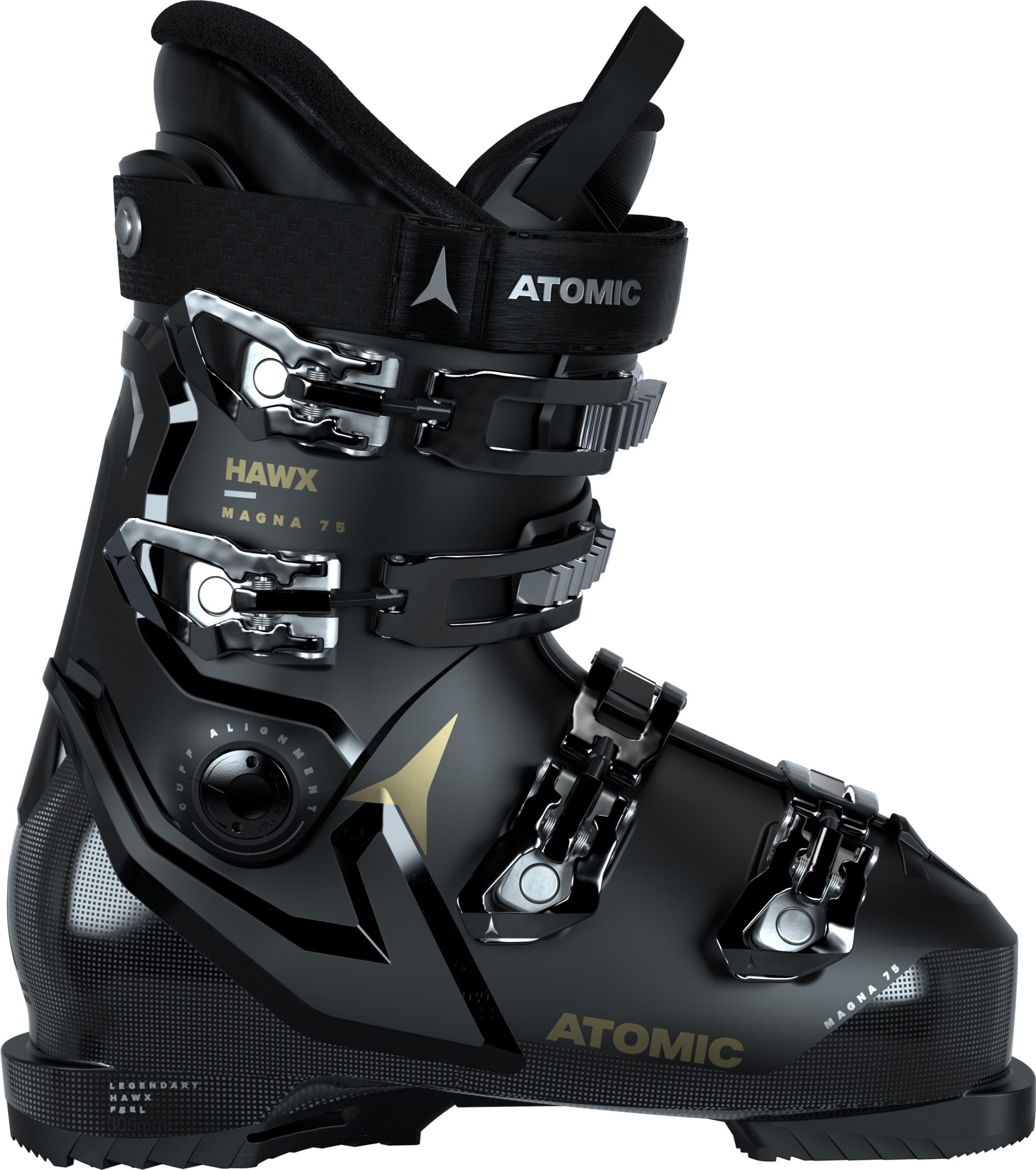 ATOMIC HAWX MAGNA 75 W BLK/GOLD BLACK/GOLD/