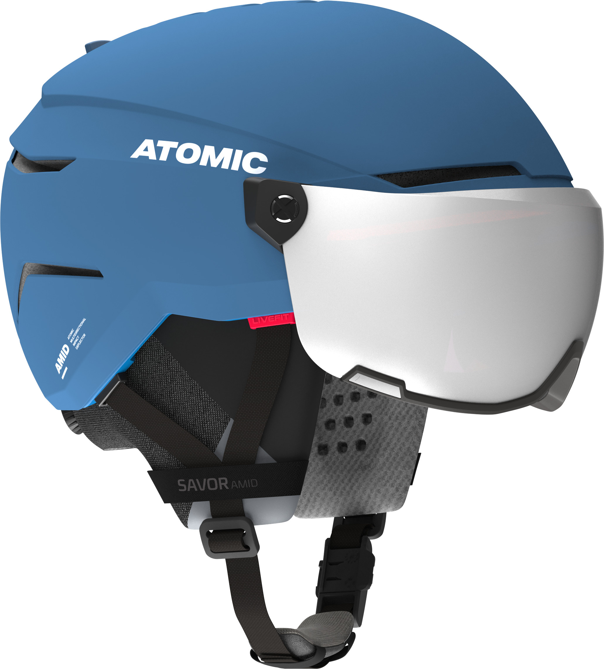 ATOMIC SAVOR AMID VISOR HD Blue BLUE/