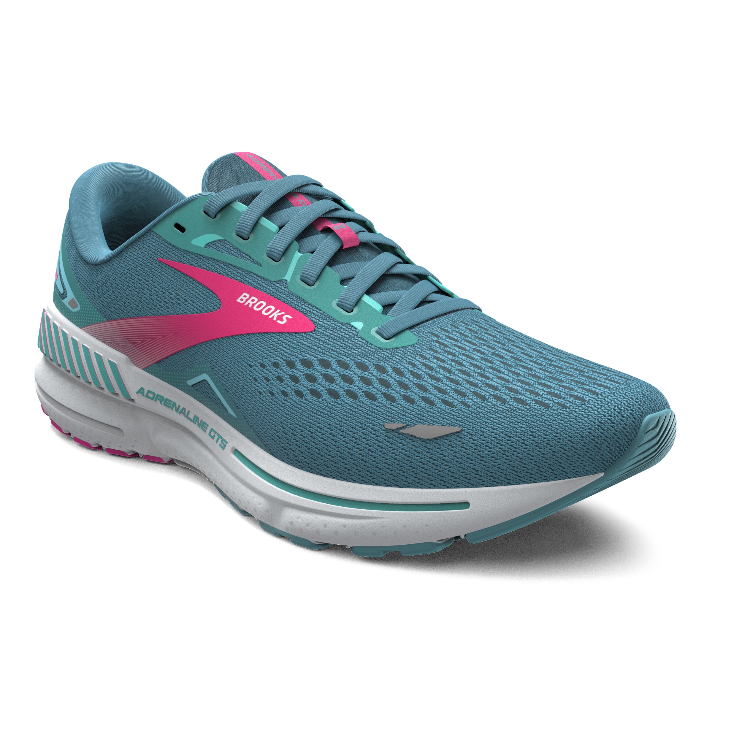 BROOKS Adrenaline GTS 23 STORM BLUE/PINK/AQUA – Bild 3