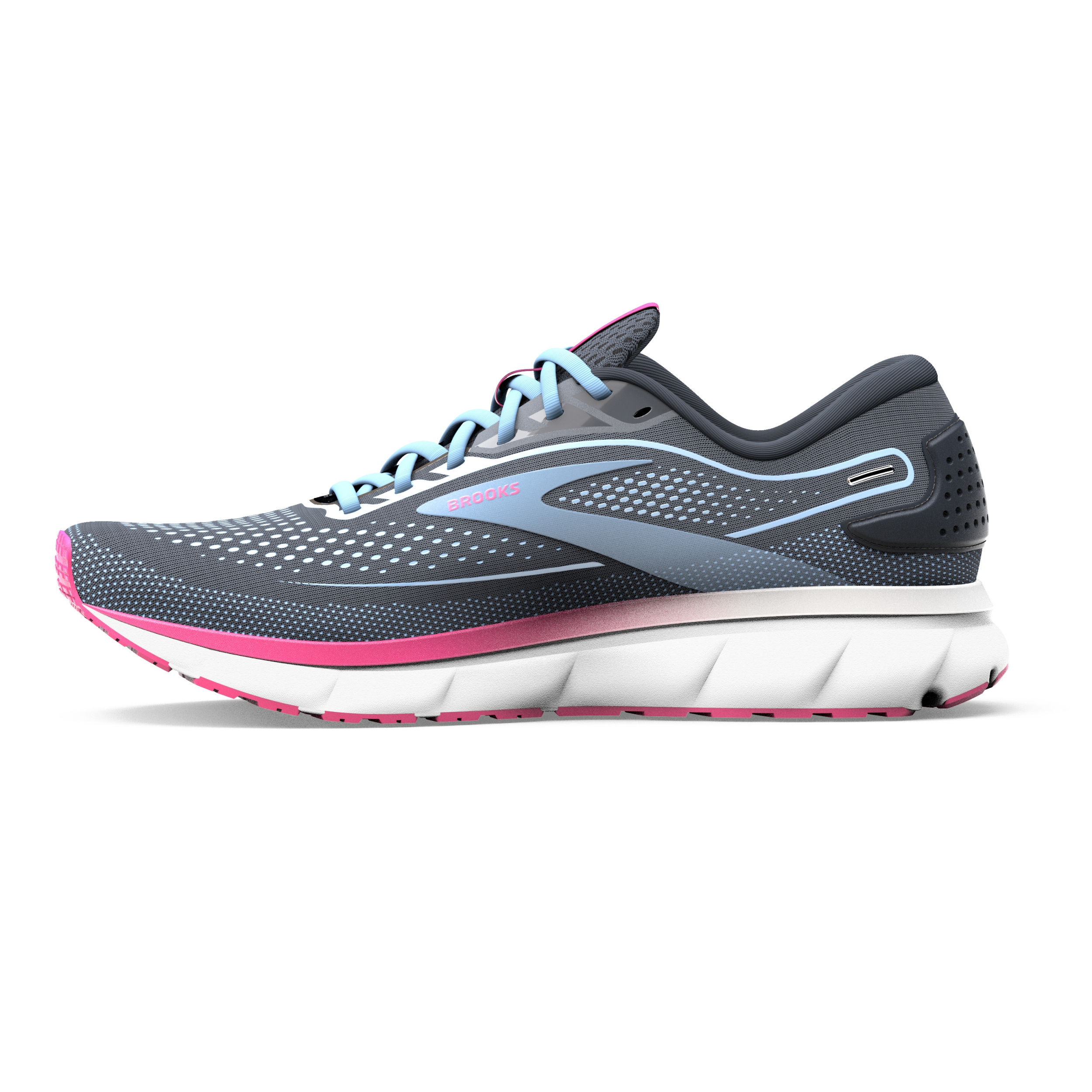 BROOKS Trace 2 EBONY/OPEN AIR/LILAC ROSE – Bild 2