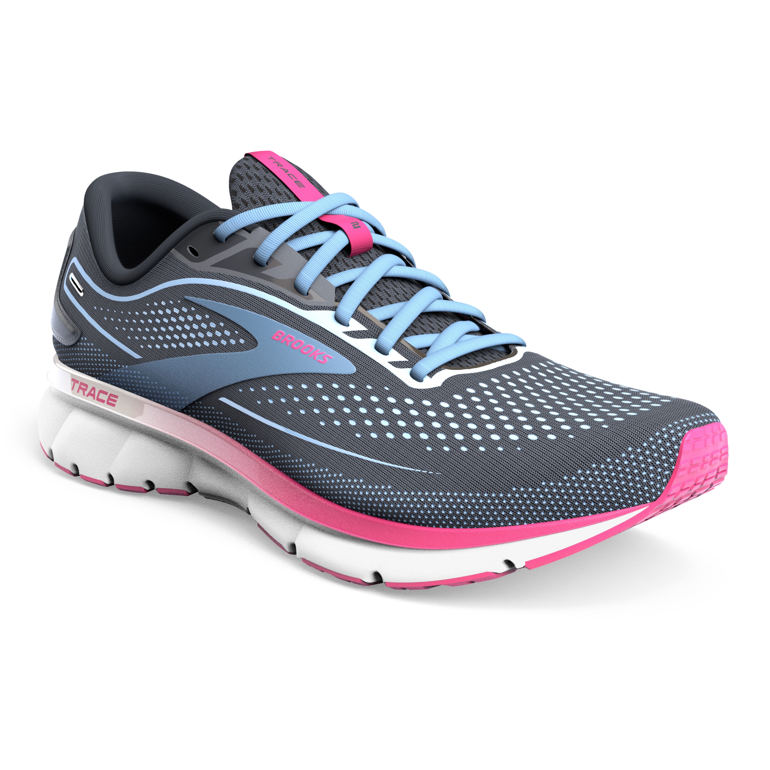 BROOKS Trace 2 EBONY/OPEN AIR/LILAC ROSE – Bild 3