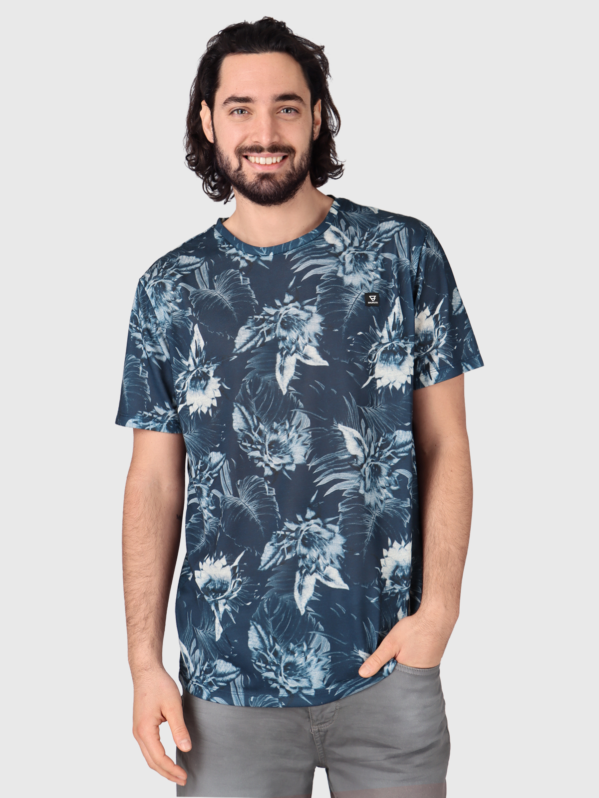BRUNOTTI Helicon-AO Men T-shirt JEANS BLUE – Bild 4