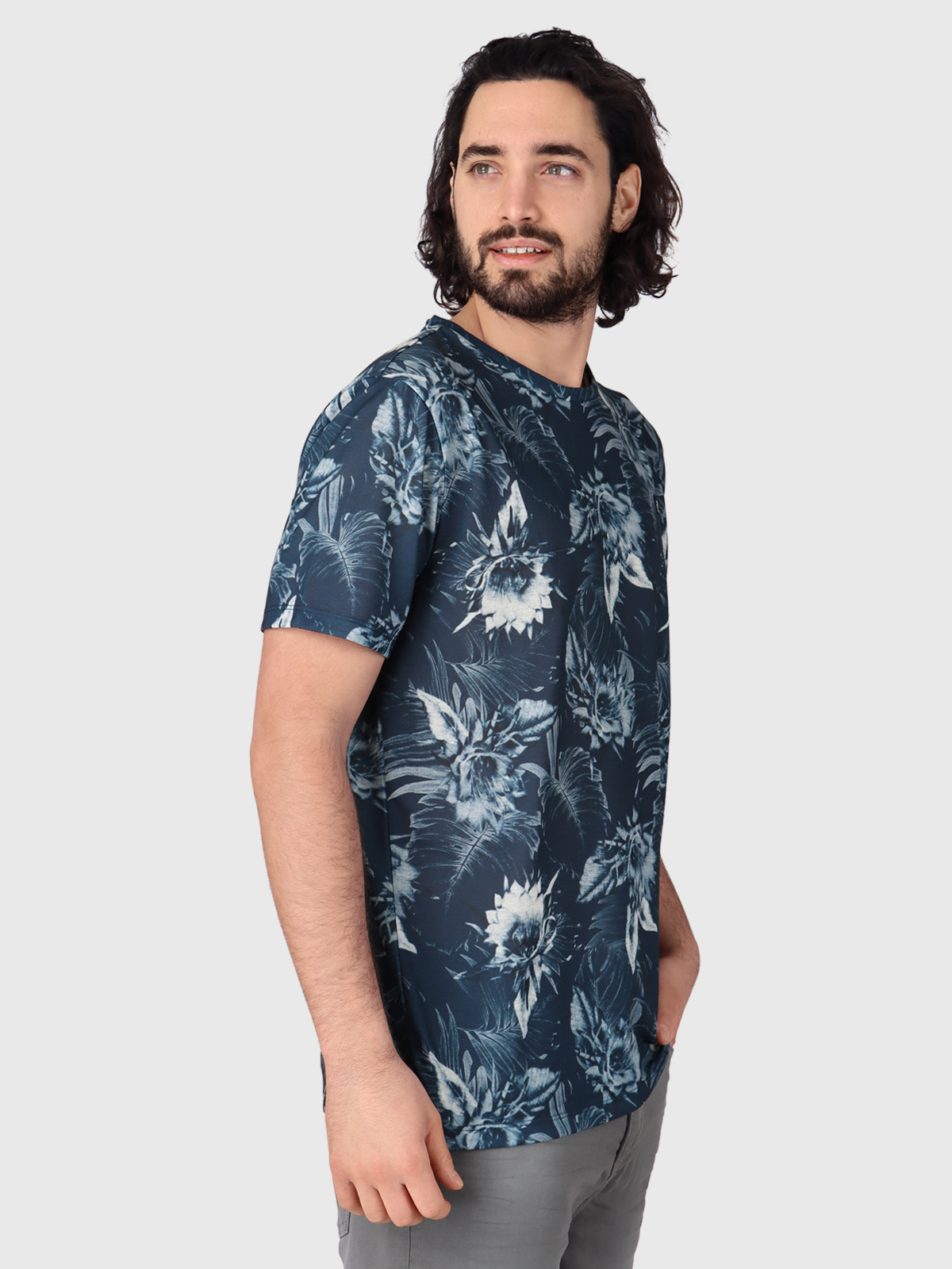 BRUNOTTI Helicon-AO Men T-shirt JEANS BLUE – Bild 7