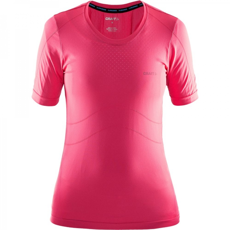 CRAFT Cool Seamless Short Sleeve W BERRY