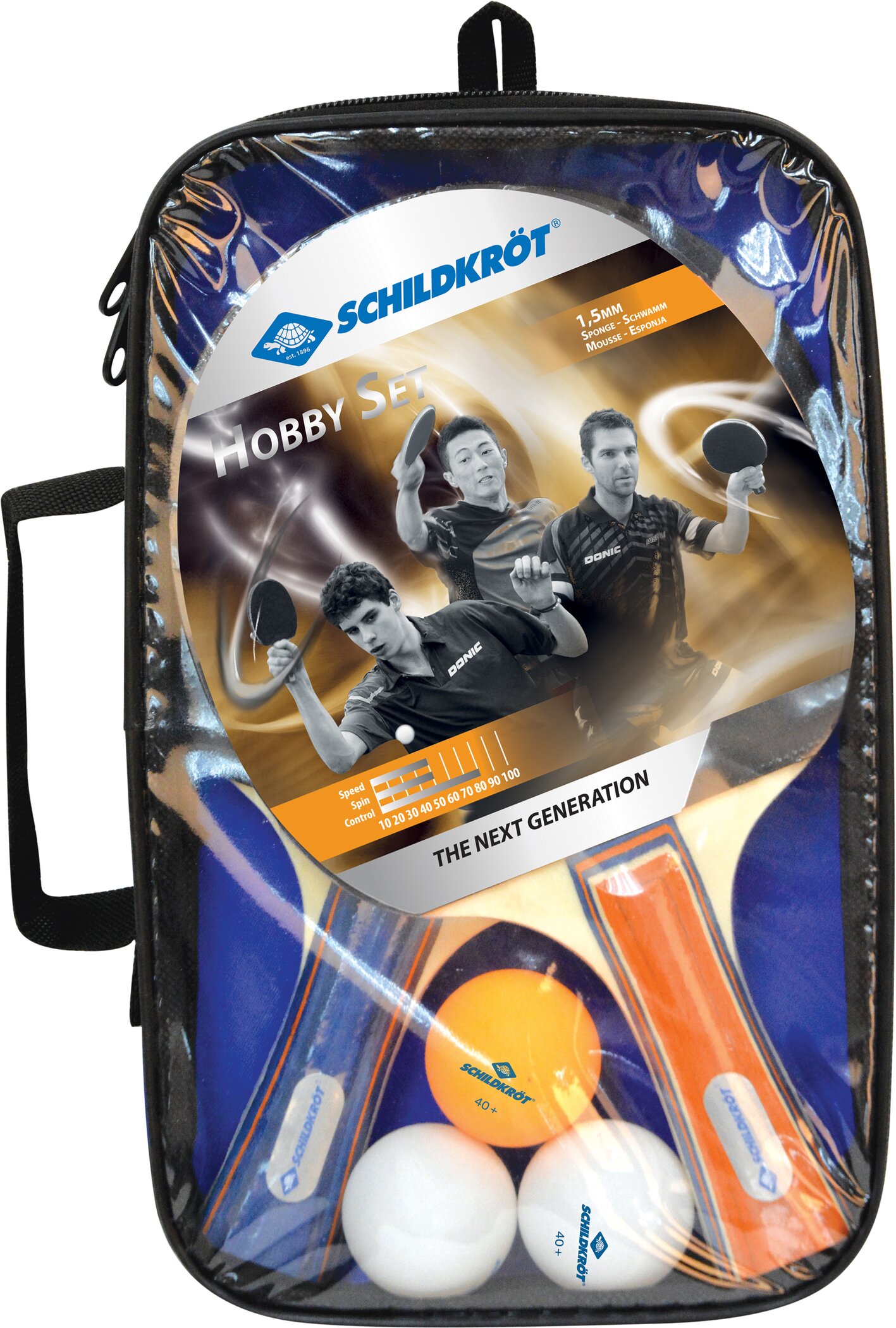 DONIC SCHILDKRÖT TT-Set 2-PLAYER HOBBY SOPO im Carry KEINE FARBE