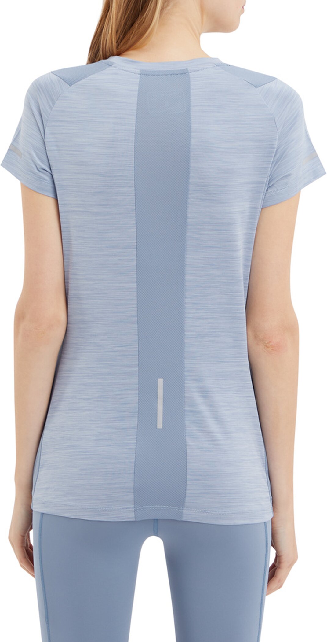 ENERGETICS Da.-T-Shirt Evii SS W MELANGE/BLUE – Bild 5