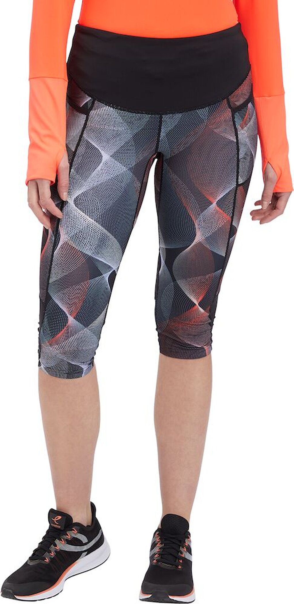 ENERGETICS Da.-Tight 3/4 Coralina V W AOP/BLACK – Bild 2