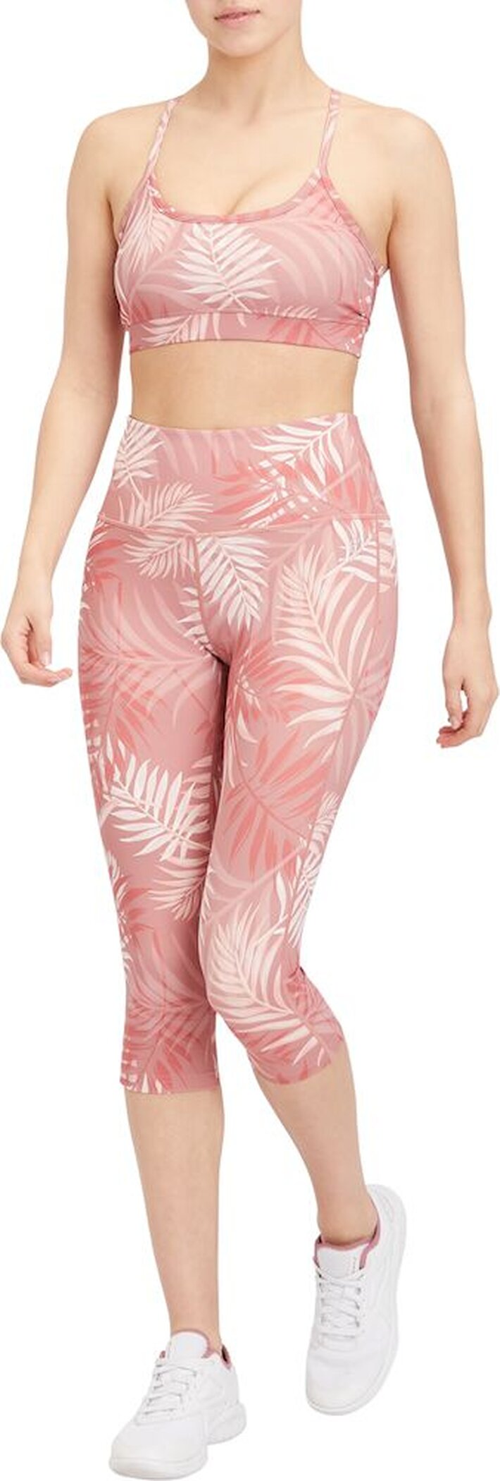ENERGETICS Da.-Tight 3/4 Kapedi 2 wms AOP-/RED DARK/ROSE L – Bild 4