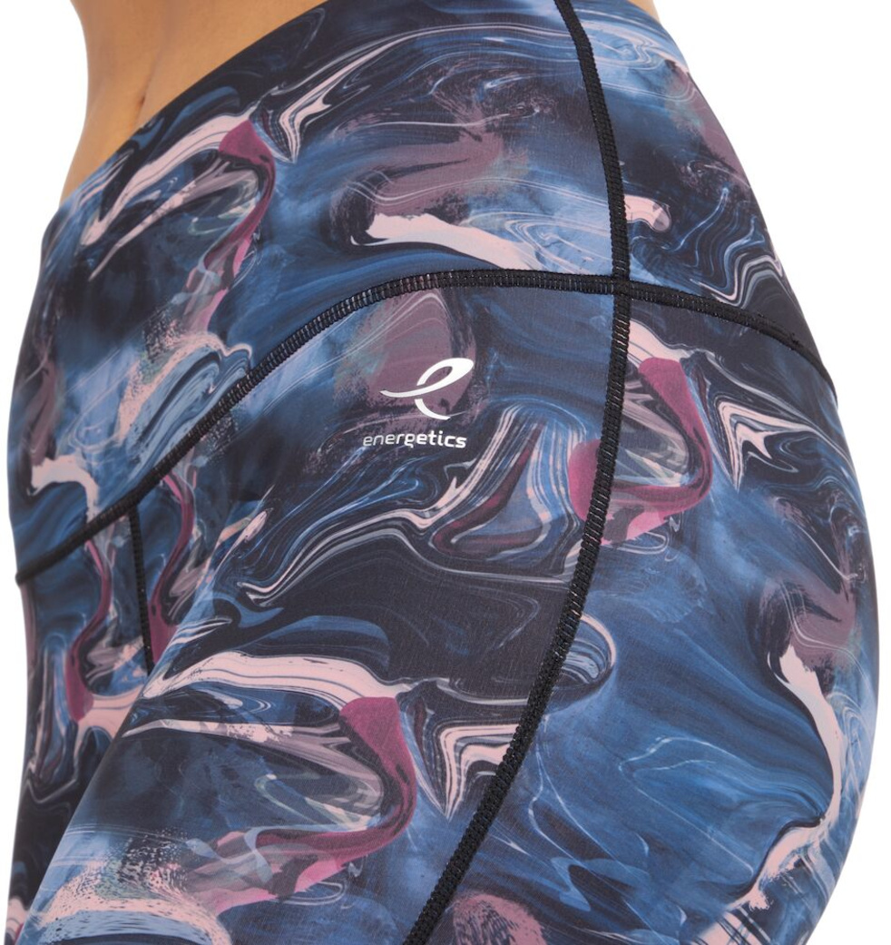 ENERGETICS Da.-Tight 3/4 Kapedi 2 wms AOP-/NAVY DARK/ROSE – Bild 3