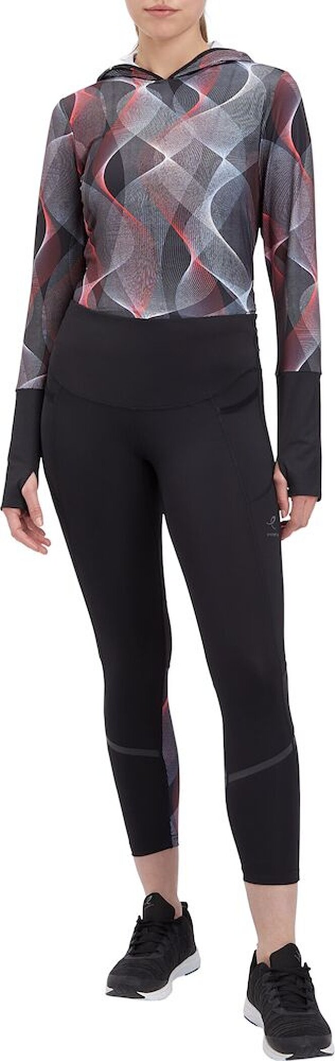 ENERGETICS Da.-Tight 7/8 Corala V W AOP/BLACK – Bild 4