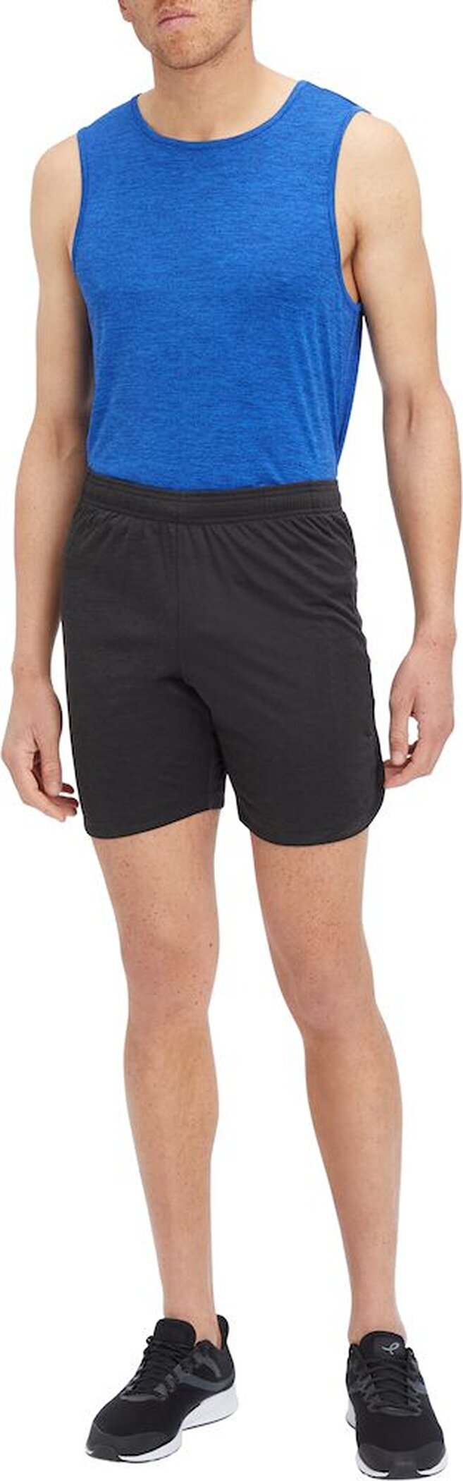 ENERGETICS He.-Shorts Tindor II ux MELANGE/BLACK – Bild 4