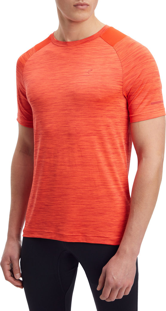 ENERGETICS He.-T-Shirt Ailo SS M MELANGE/RED/RED – Bild 2