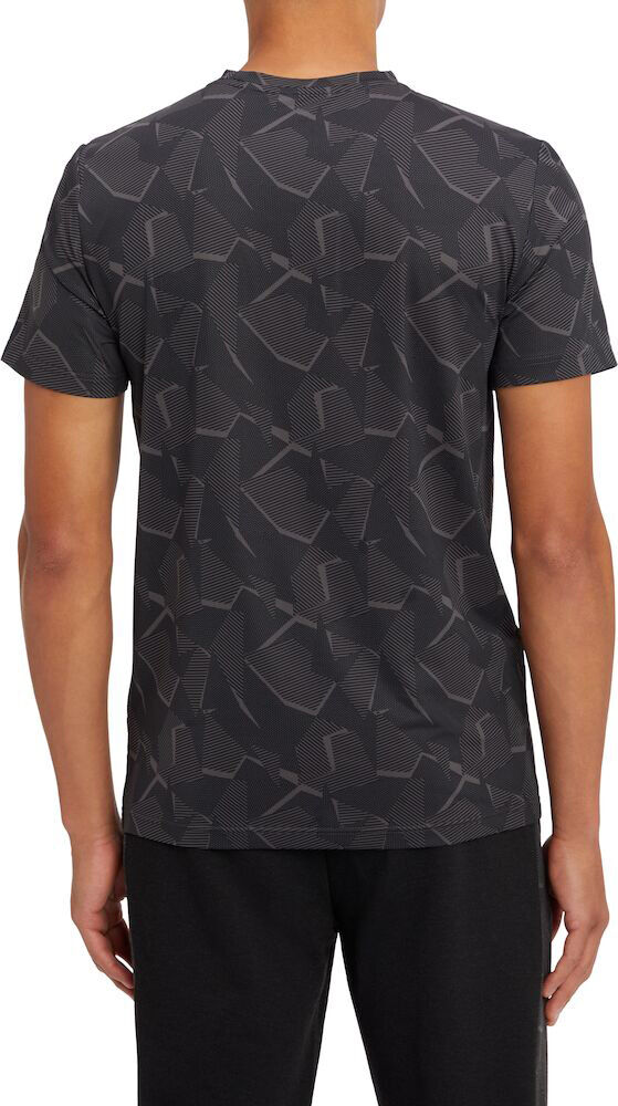 ENERGETICS He.-T-Shirt Friso IV ux AOP/BLACK – Bild 3