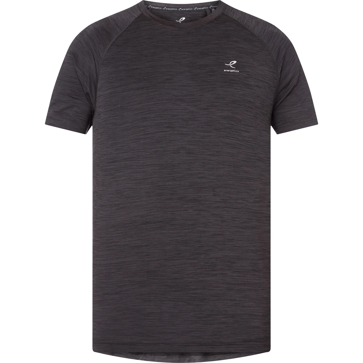 ENERGETICS He.-T-Shirt Rylu SS M MELANGE/BLACK/BLACK