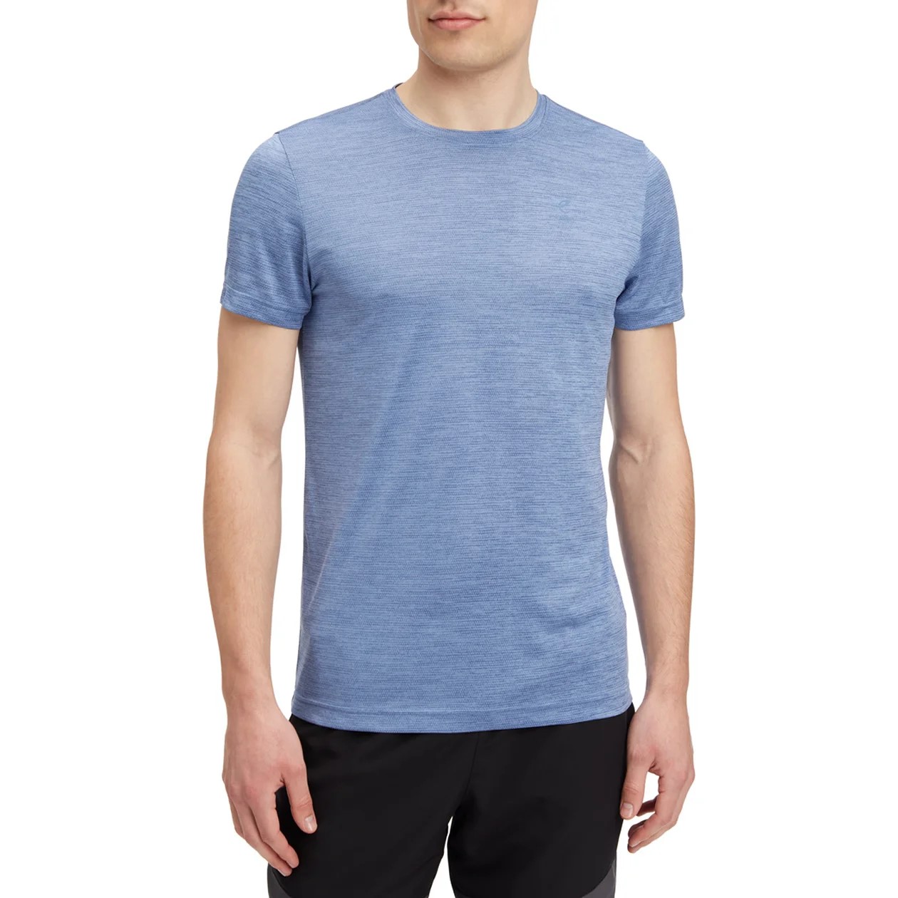 ENERGETICS He.-T-Shirt Telly SS M MELANGE/NAVY/BLUE DA – Bild 2