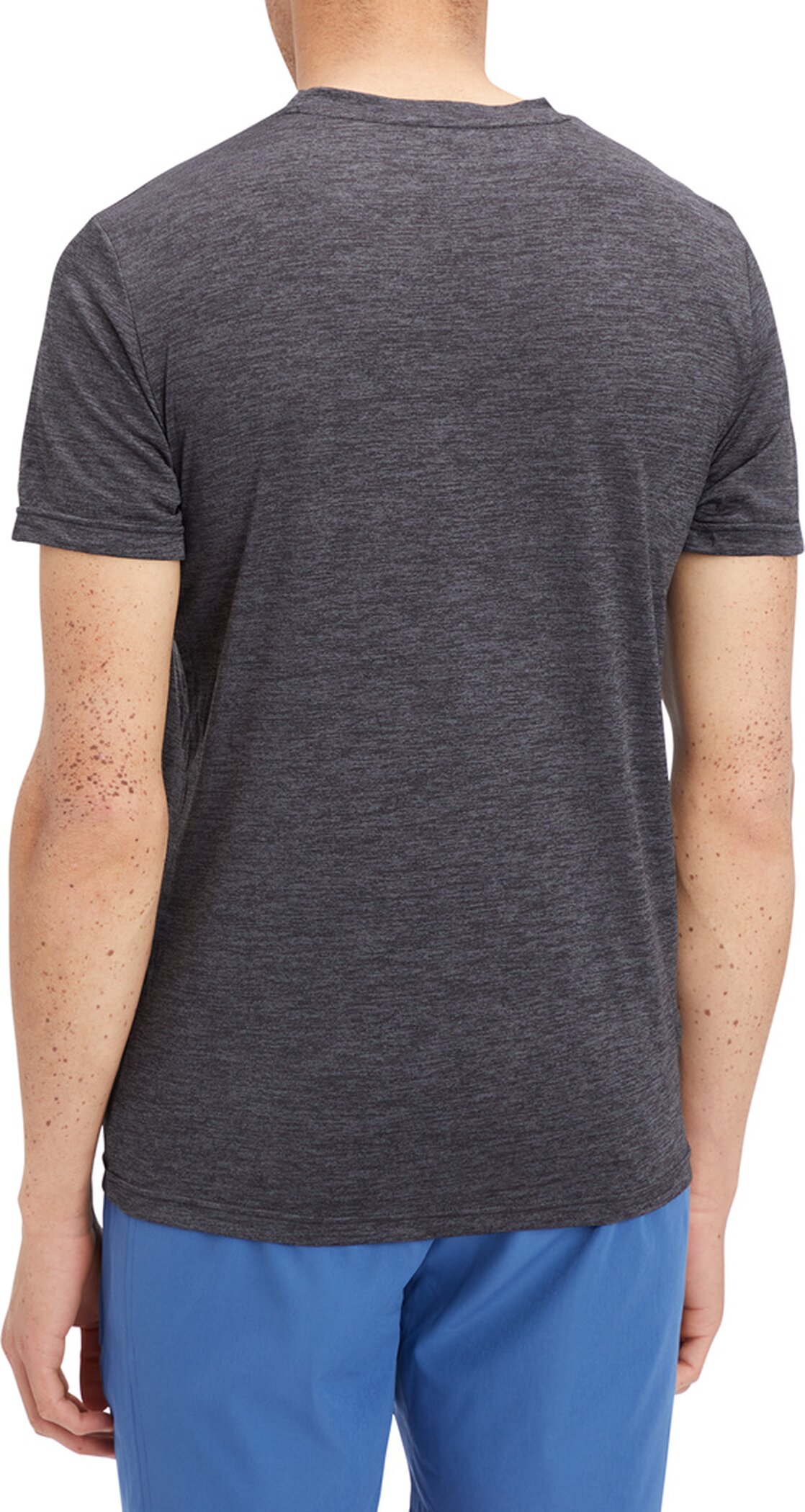 ENERGETICS He.-T-Shirt Tibor SS M MELANGE/BLACK/ANTHRA – Bild 5