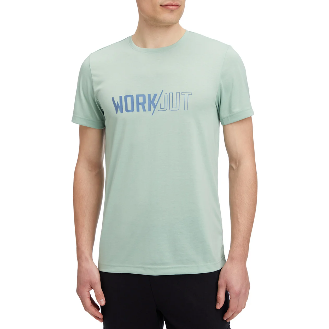 ENERGETICS He.-T-Shirt Tommi III SS M BLUE AQUA/NAVY – Bild 3