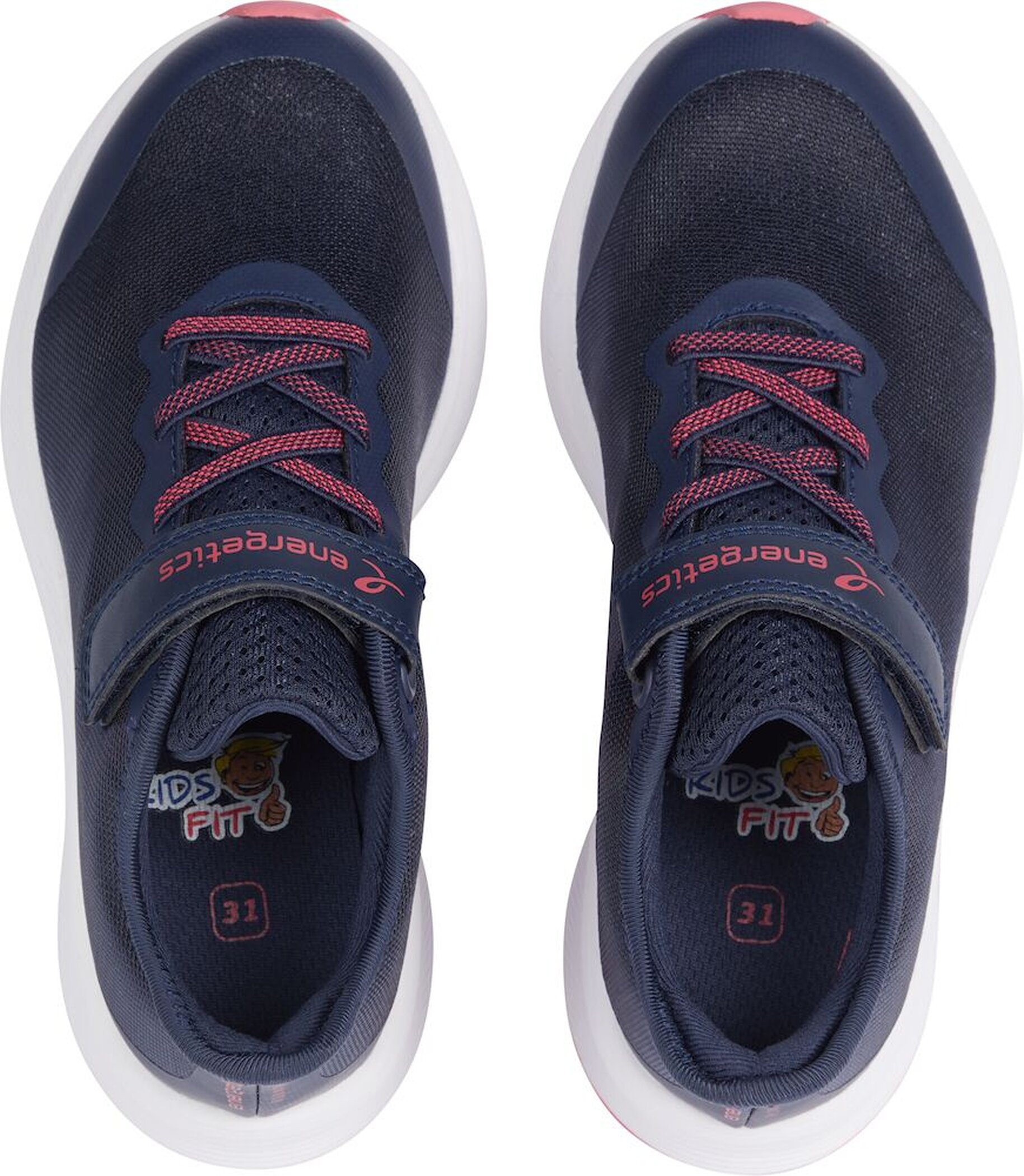 ENERGETICS Ki.-Running-Schuh OZ 2.4 V/L J NAVY DARK/PINK – Bild 3
