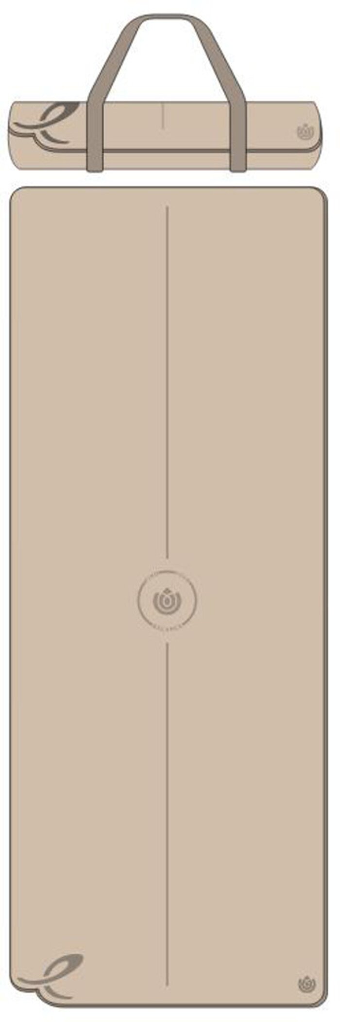 ENERGETICS Ux.-Yoga-Matte 2 color Yoga Mat 1.0 – Bild 2