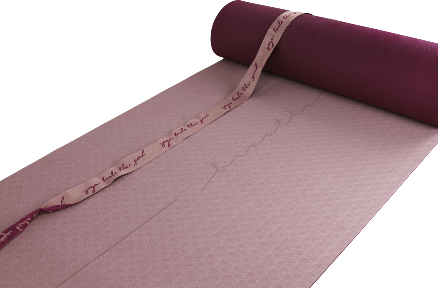 ENERGETICS Ux.-Yoga-Matte PVC frei 1.0 – Bild 2