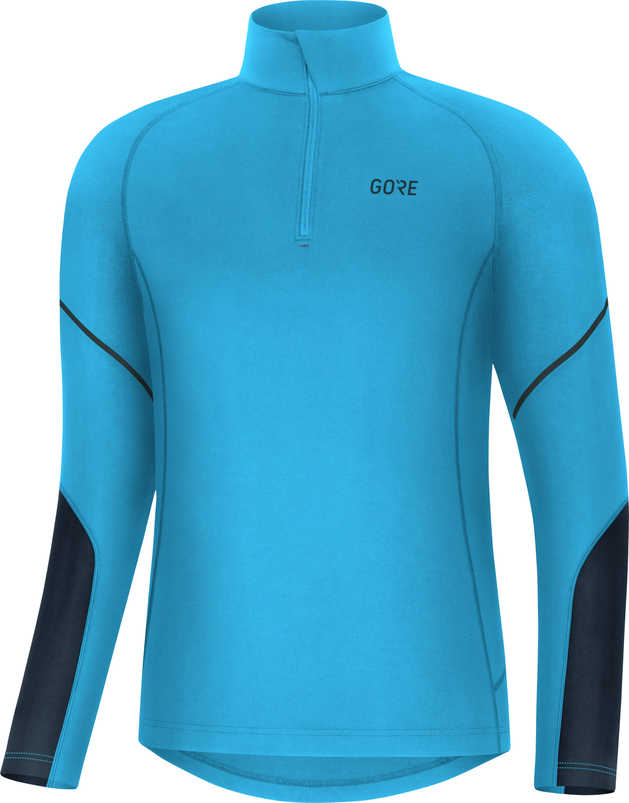 GORE WEAR M Mid Zip Shirt langarm
