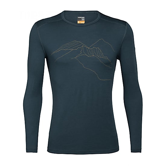 ICEBREAKER Mens 200 Oasis LS Crewe The Higher