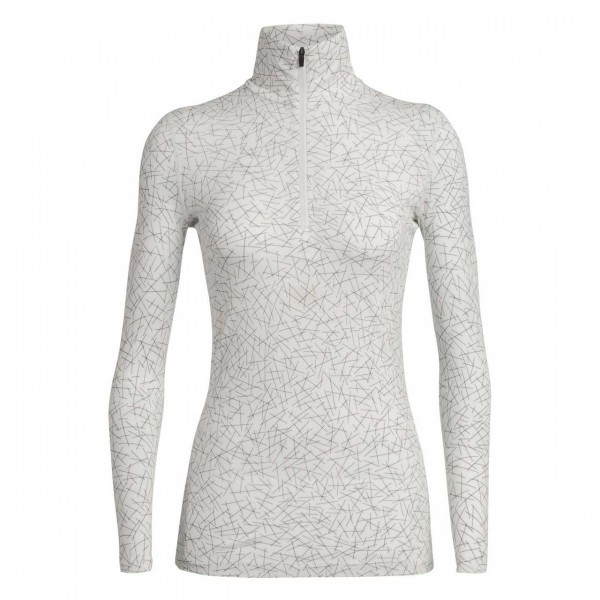 ICEBREAKER Wmns 200 Oasis LS Half Zip Sky Path