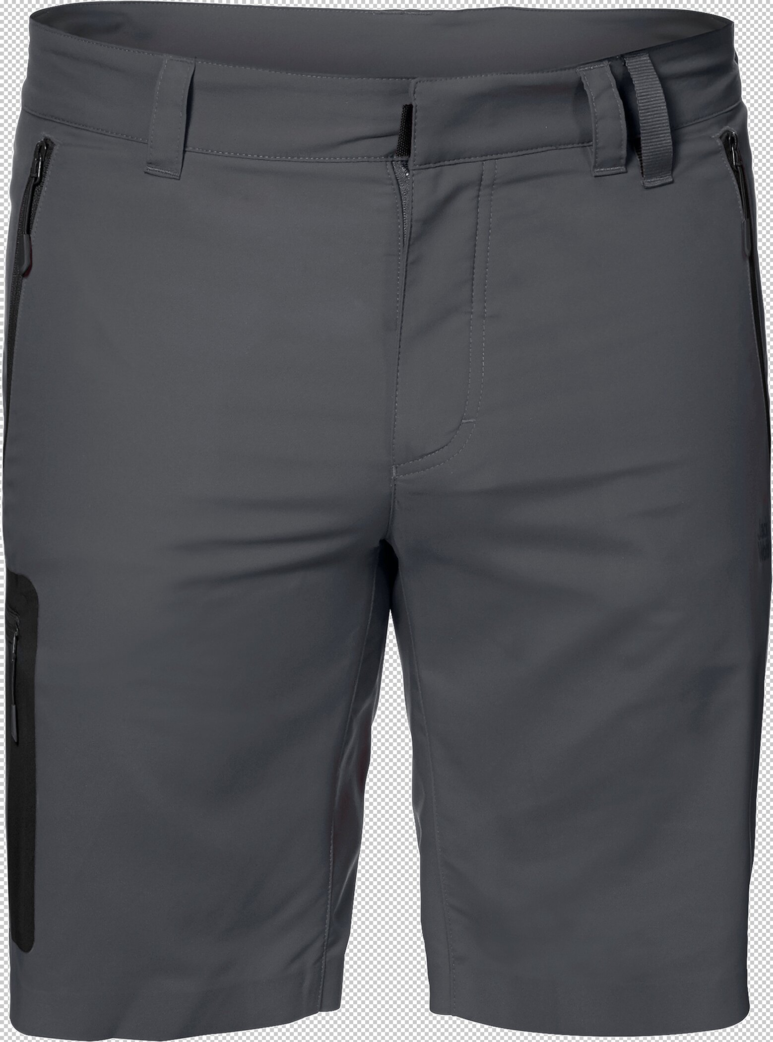 JACK WOLFSKIN ACTIVE TRACK SHORTS MEN DARK IRON